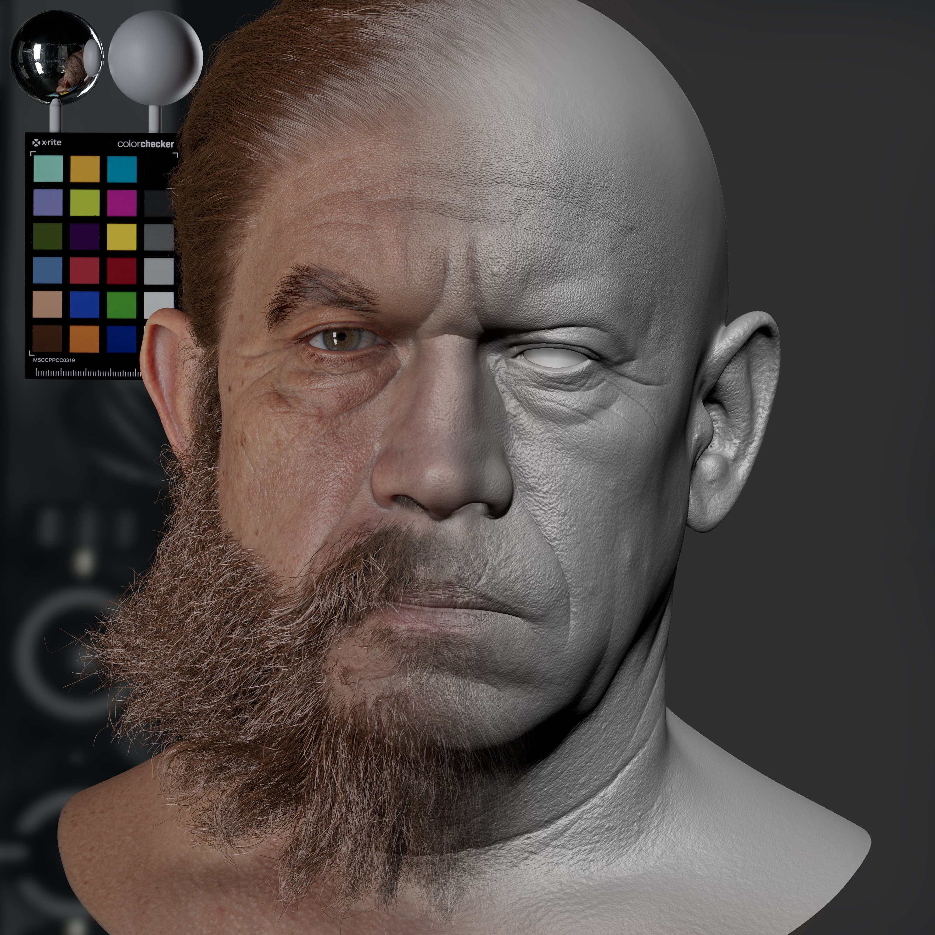 LookDev Skin vface