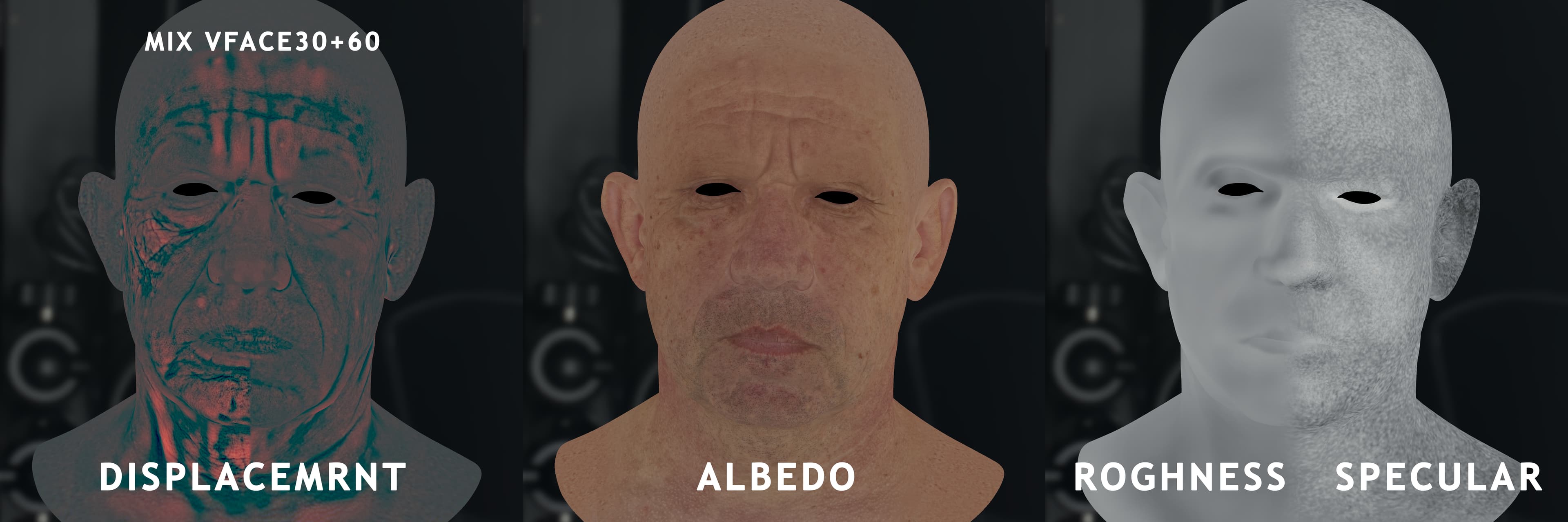 LookDev Skin vface