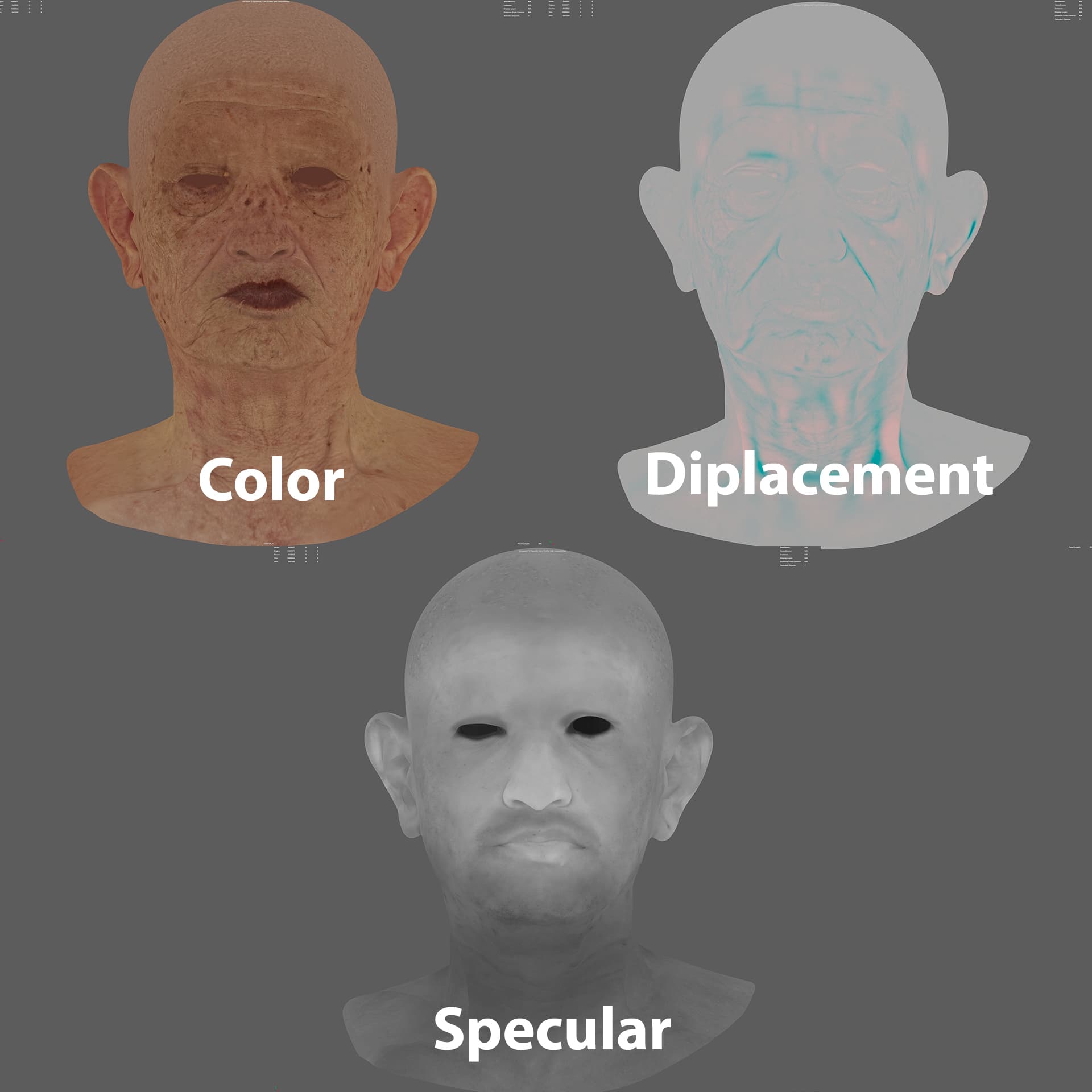 LookDev Skin vface