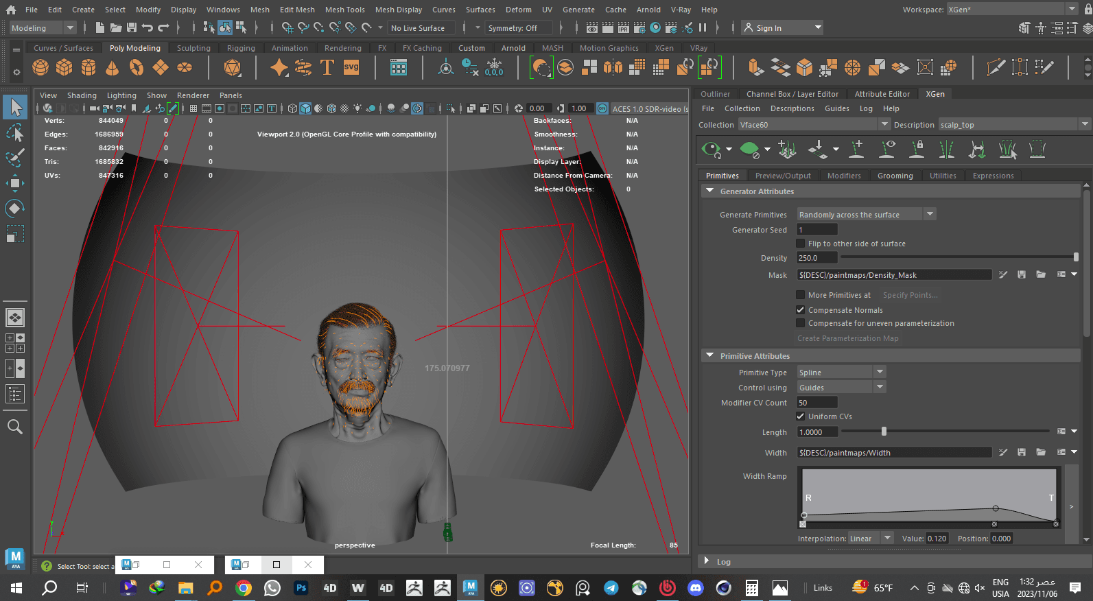 LookDev Skin vface
