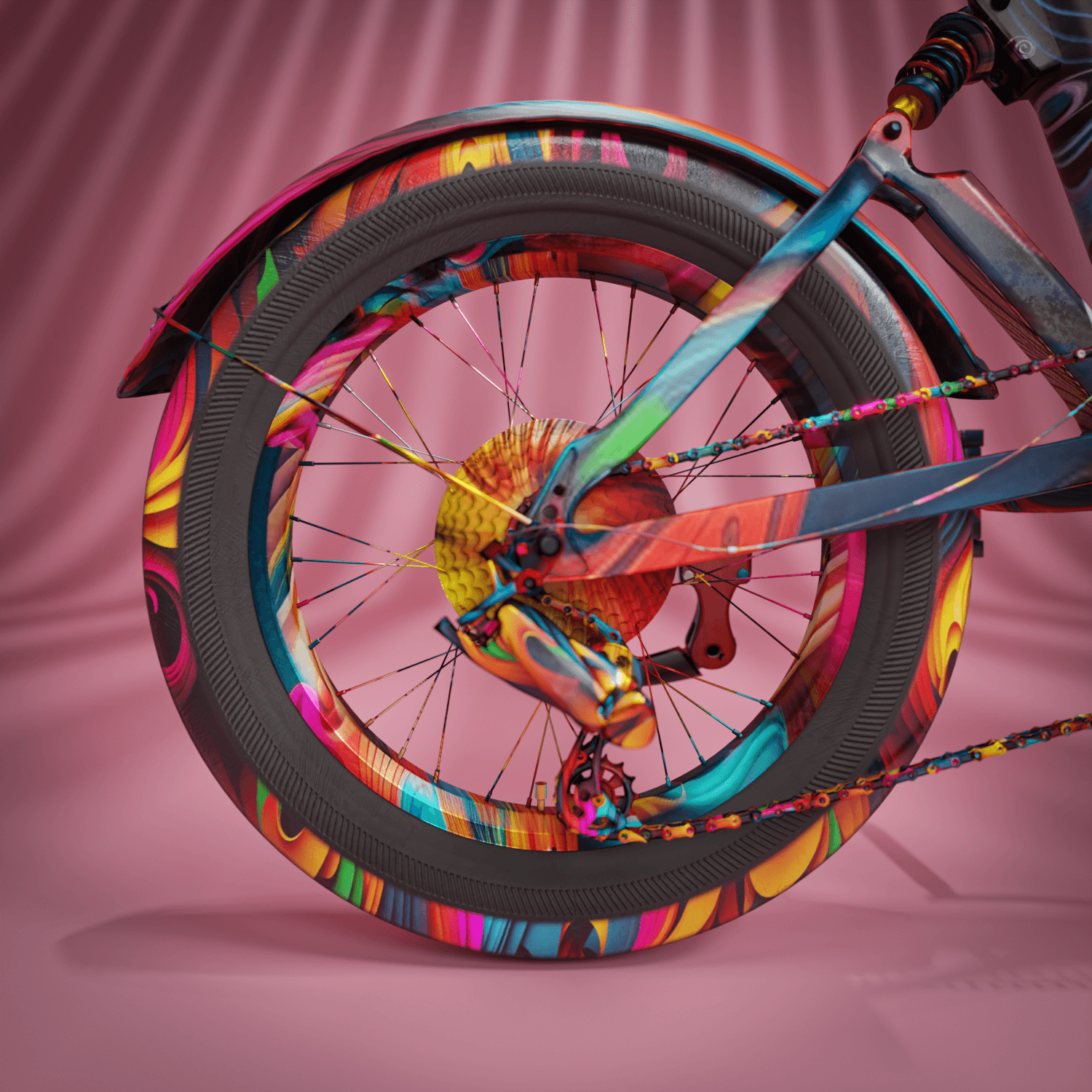 Artful Blaze Bike