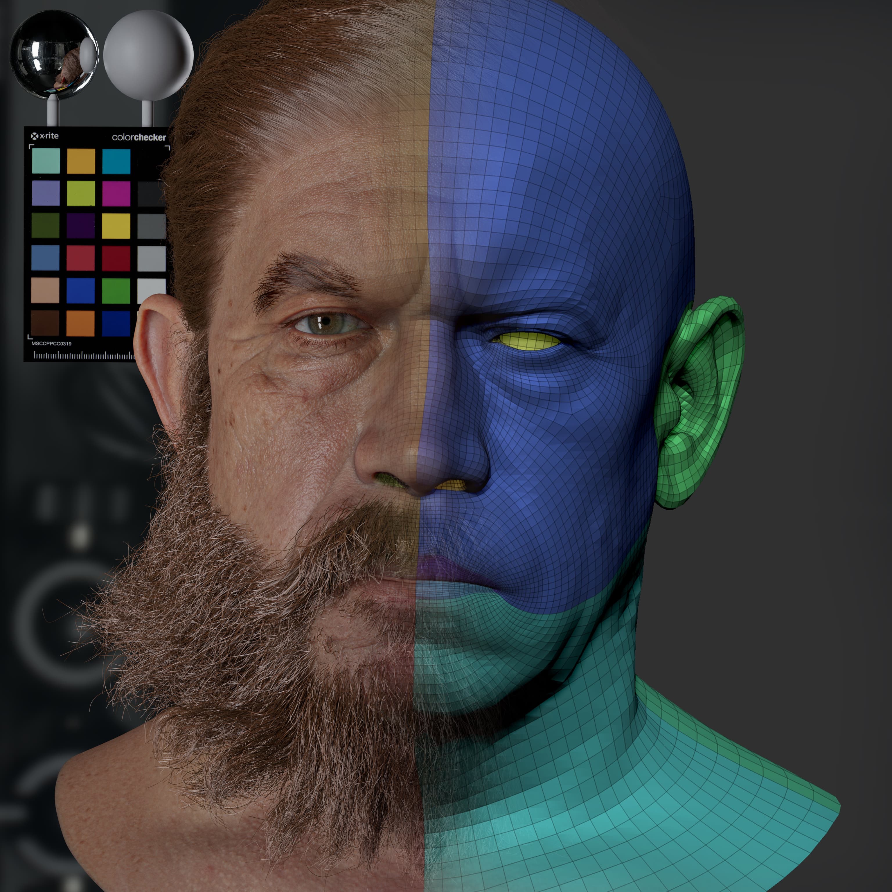 LookDev Skin vface