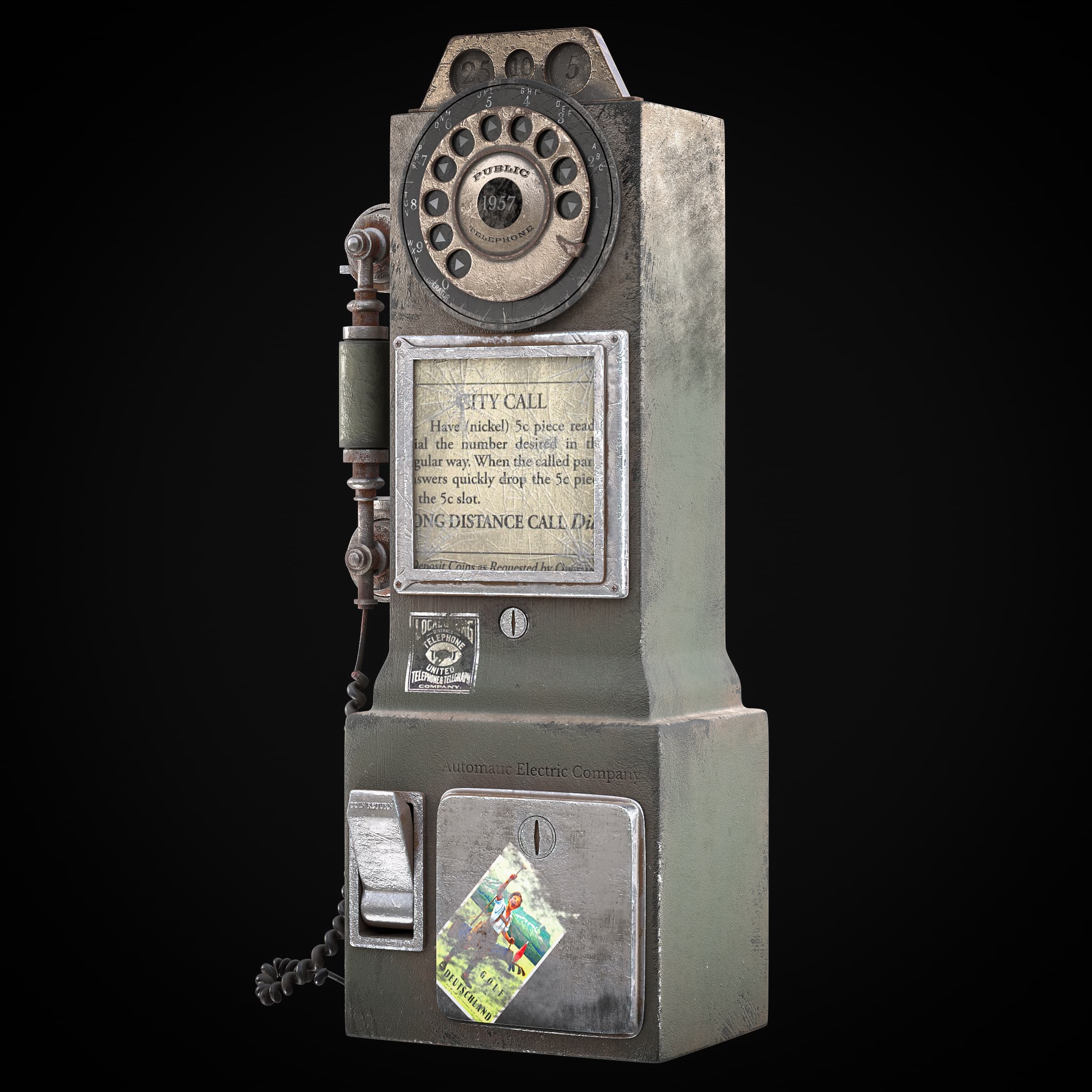 Old Payphone