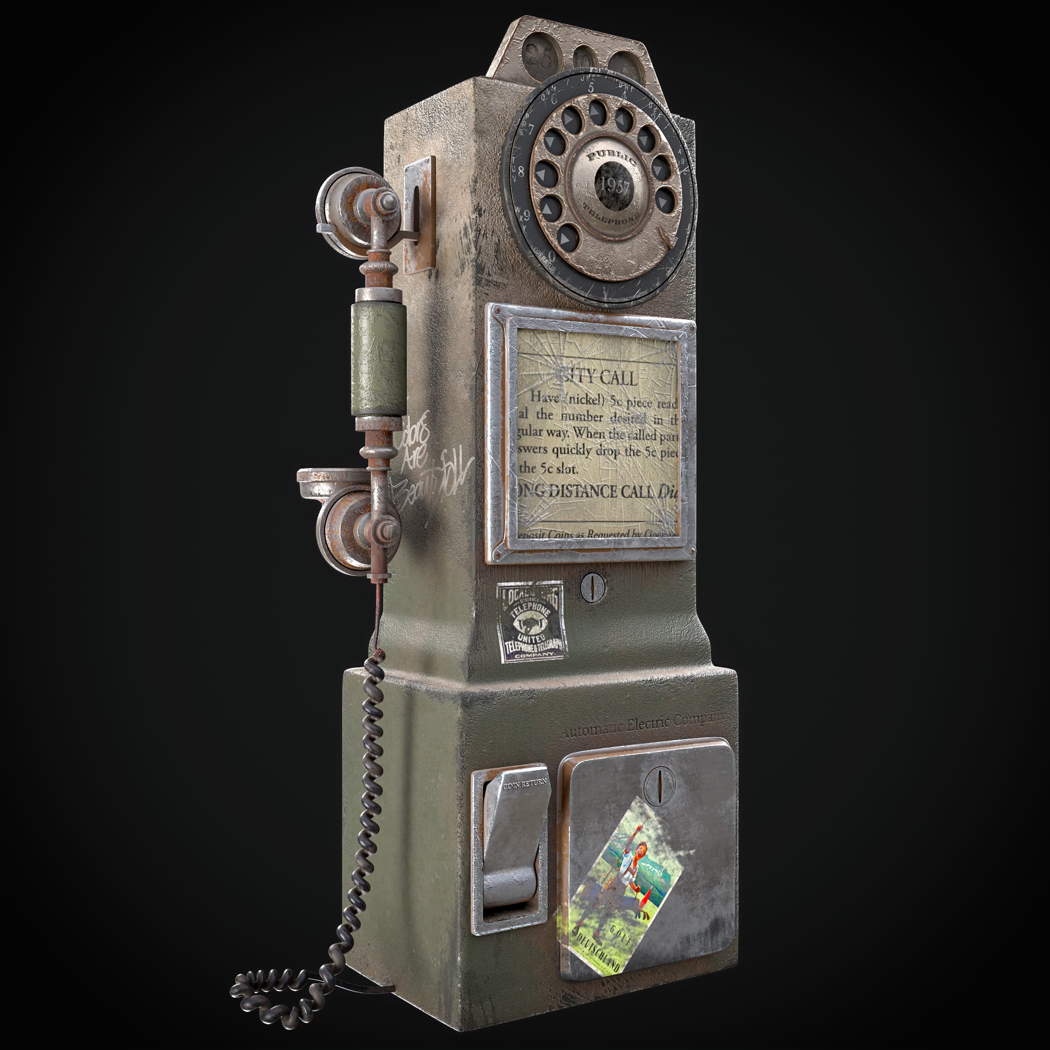 Old Payphone