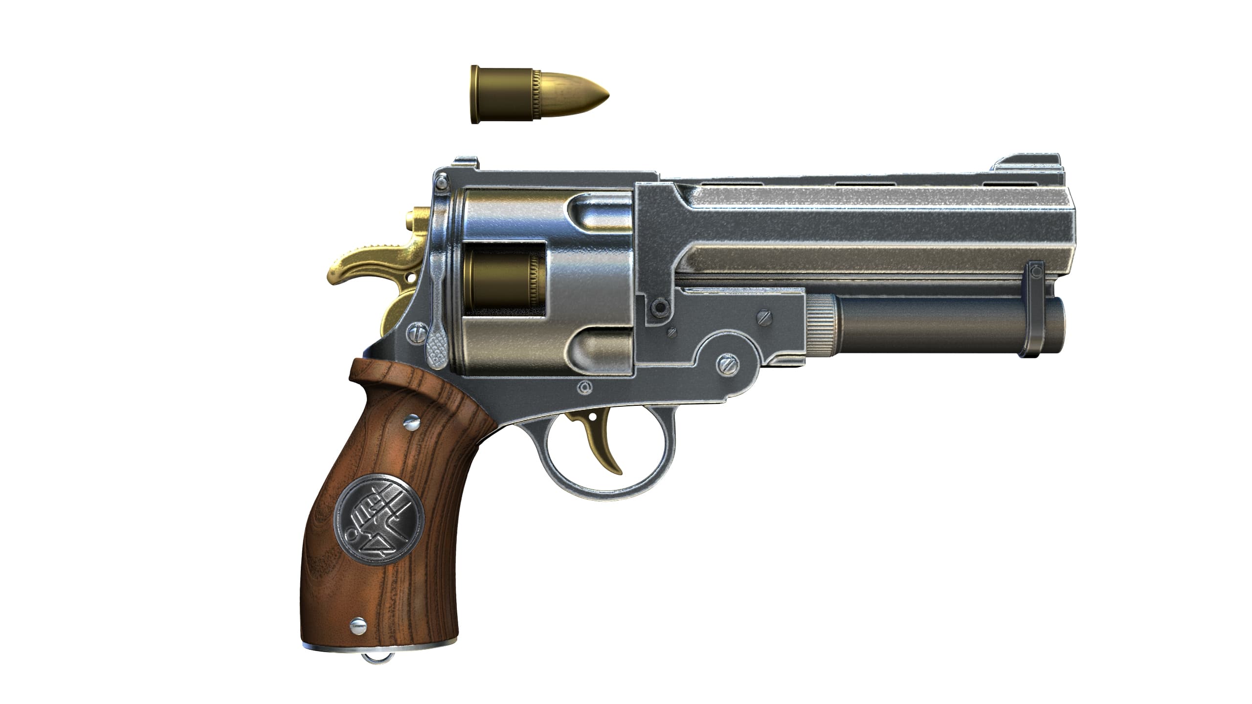 hellboy gun