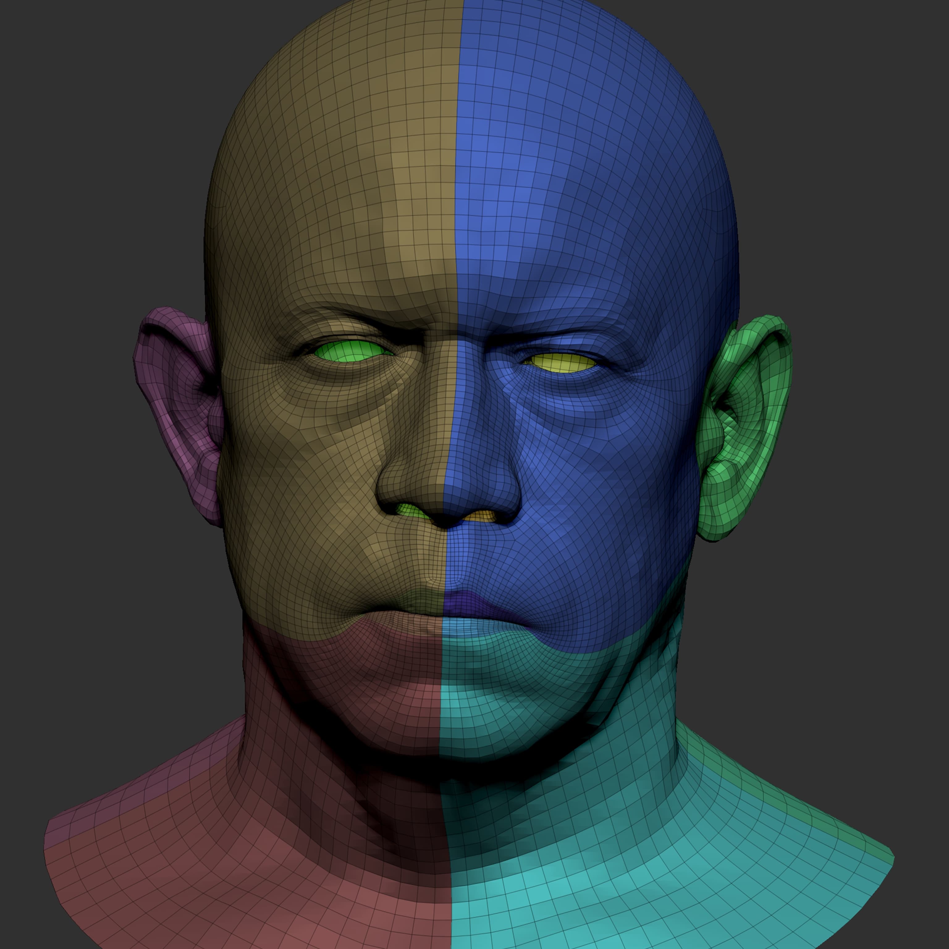 LookDev Skin vface