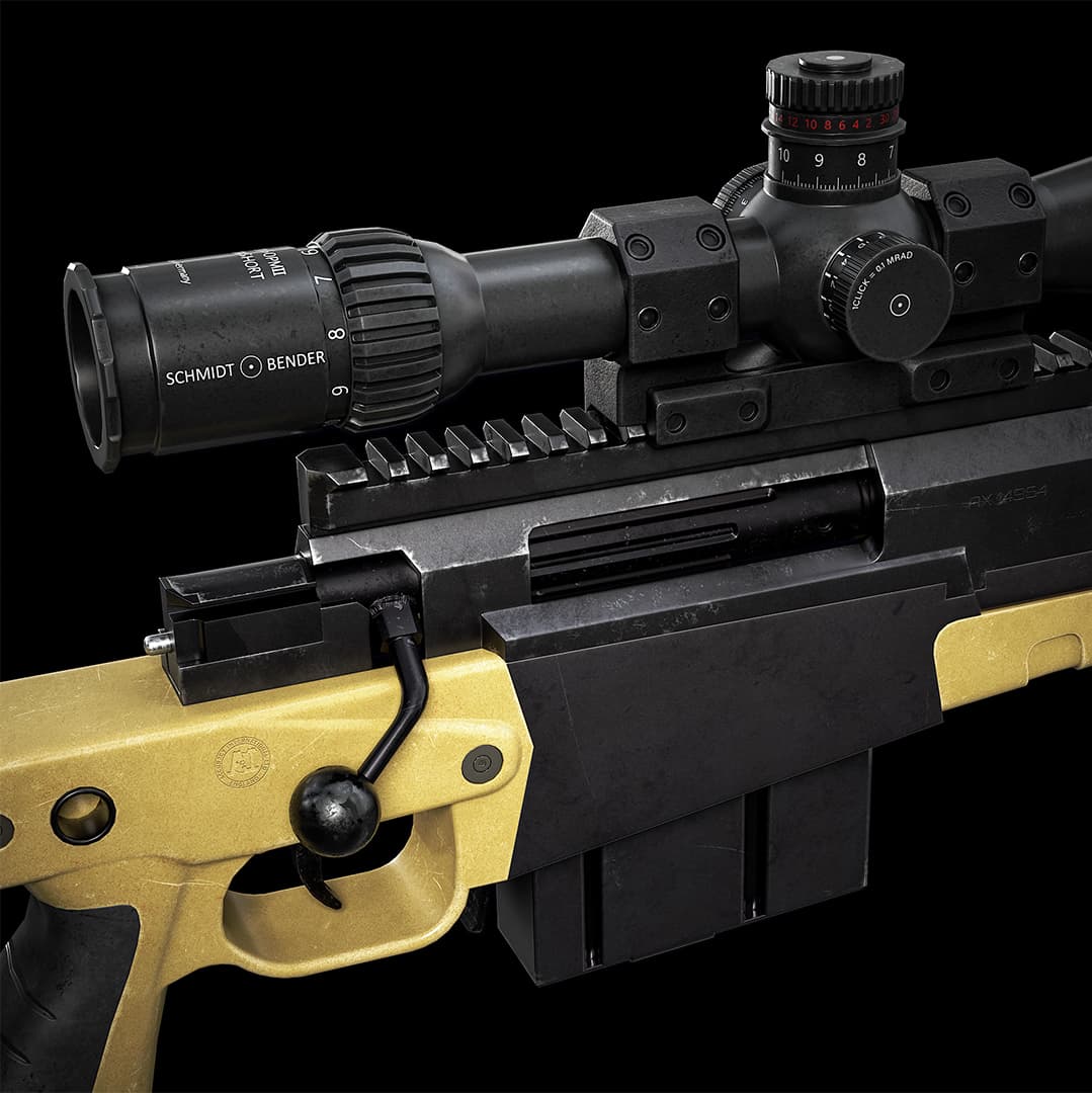 Ax 388 sniper rifle