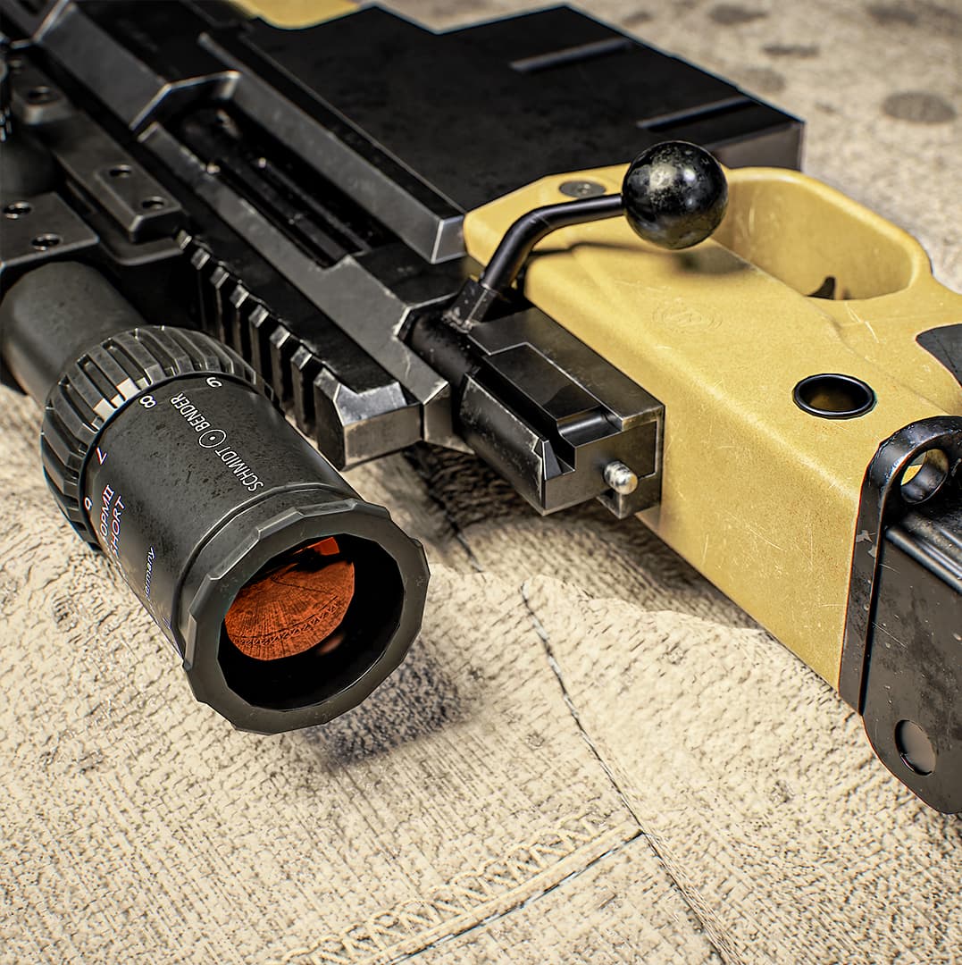 Ax 388 sniper rifle