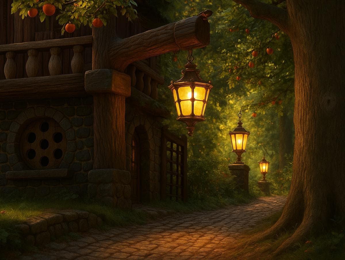 Forest house