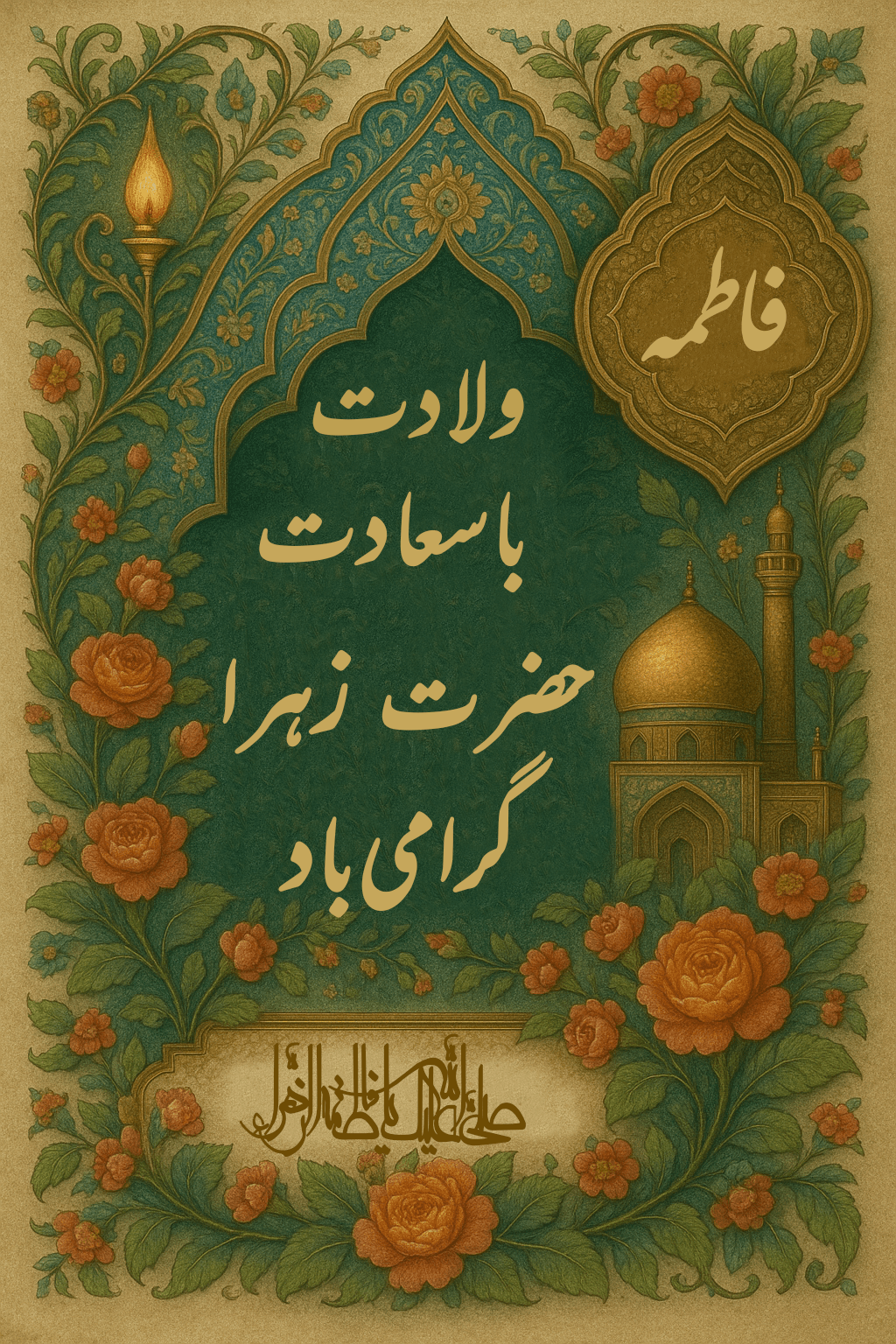 پوستر  حضرت زهرا