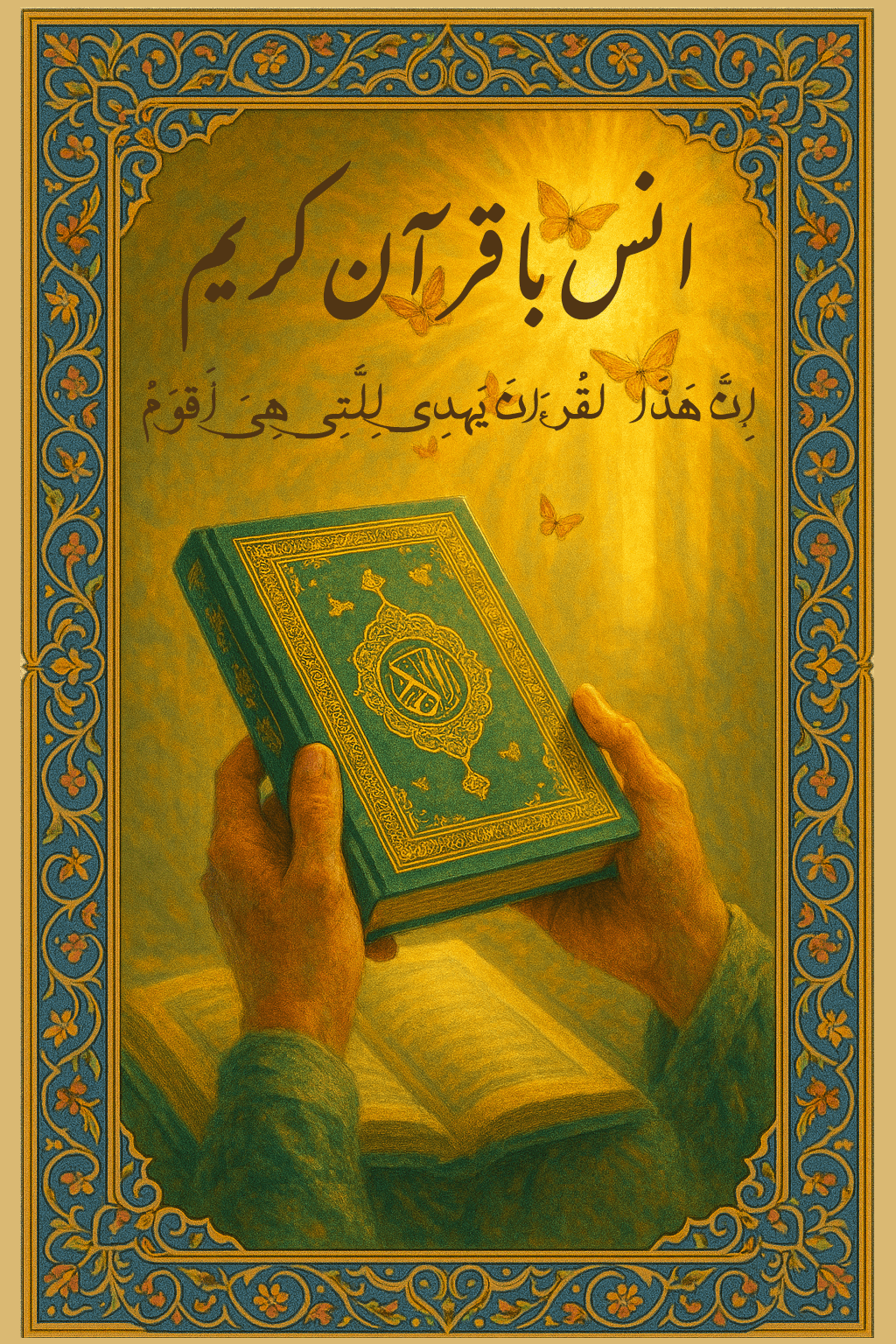 پوستر  انس با قرآن کریم