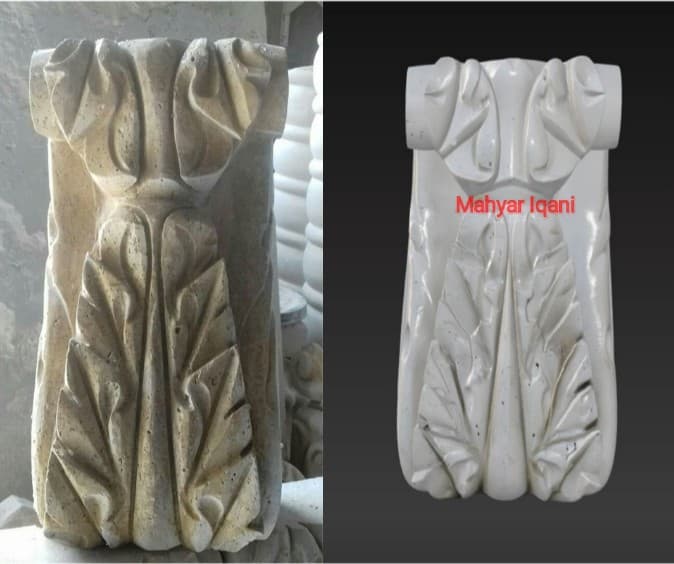 آبجکت سه بعدی سنگ مایاها