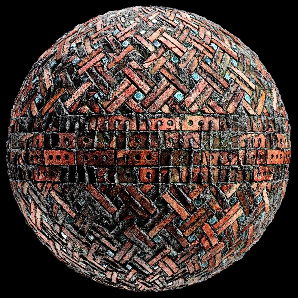 Procedural Material – Damaged Brick Pattern
