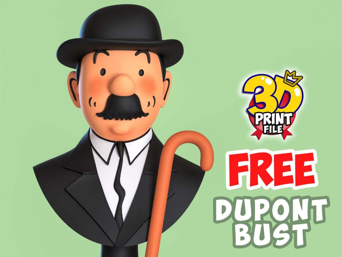 FREE Thomson Dupont 3d bust model Free size