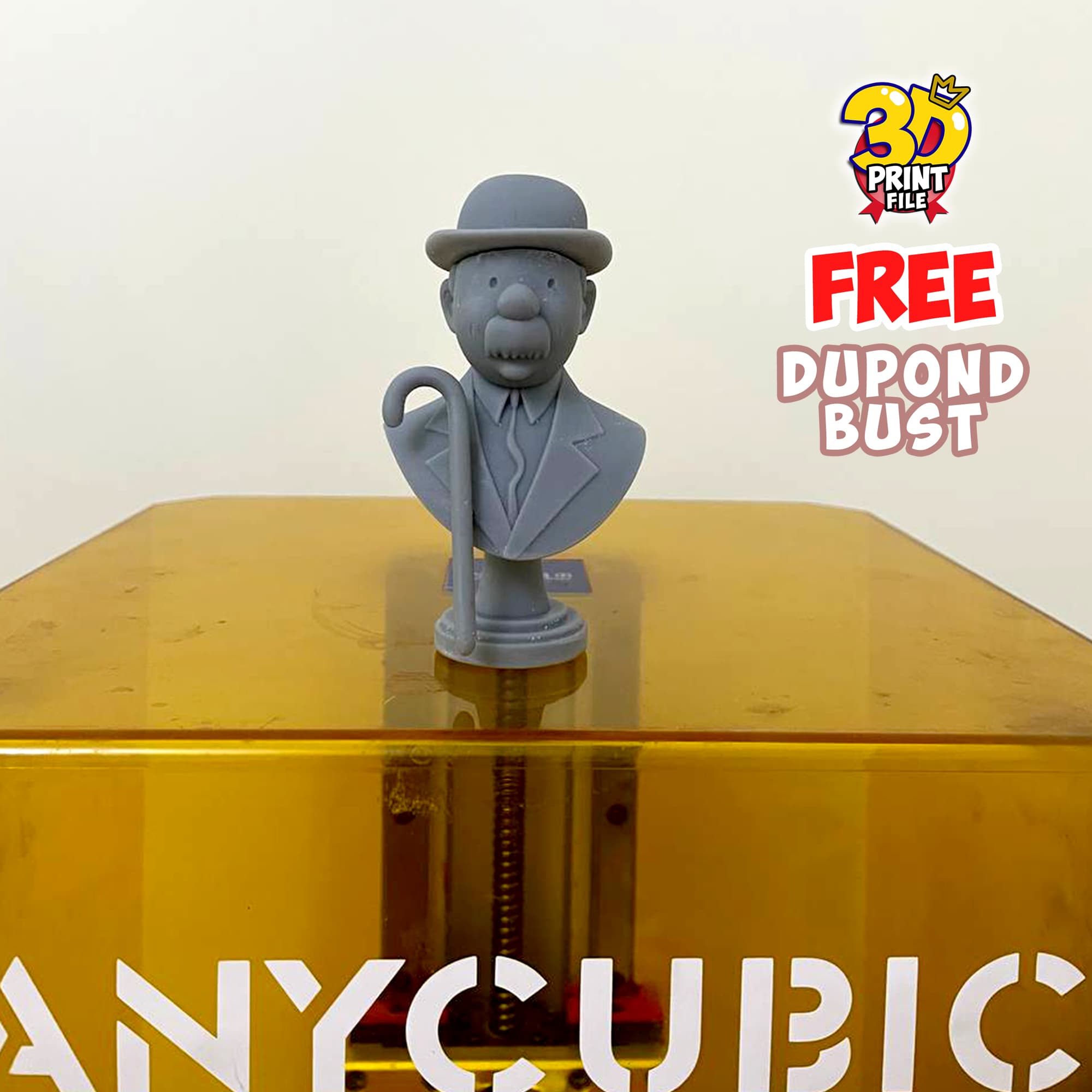 FREE Thompson Dupond 3d bust model Free size