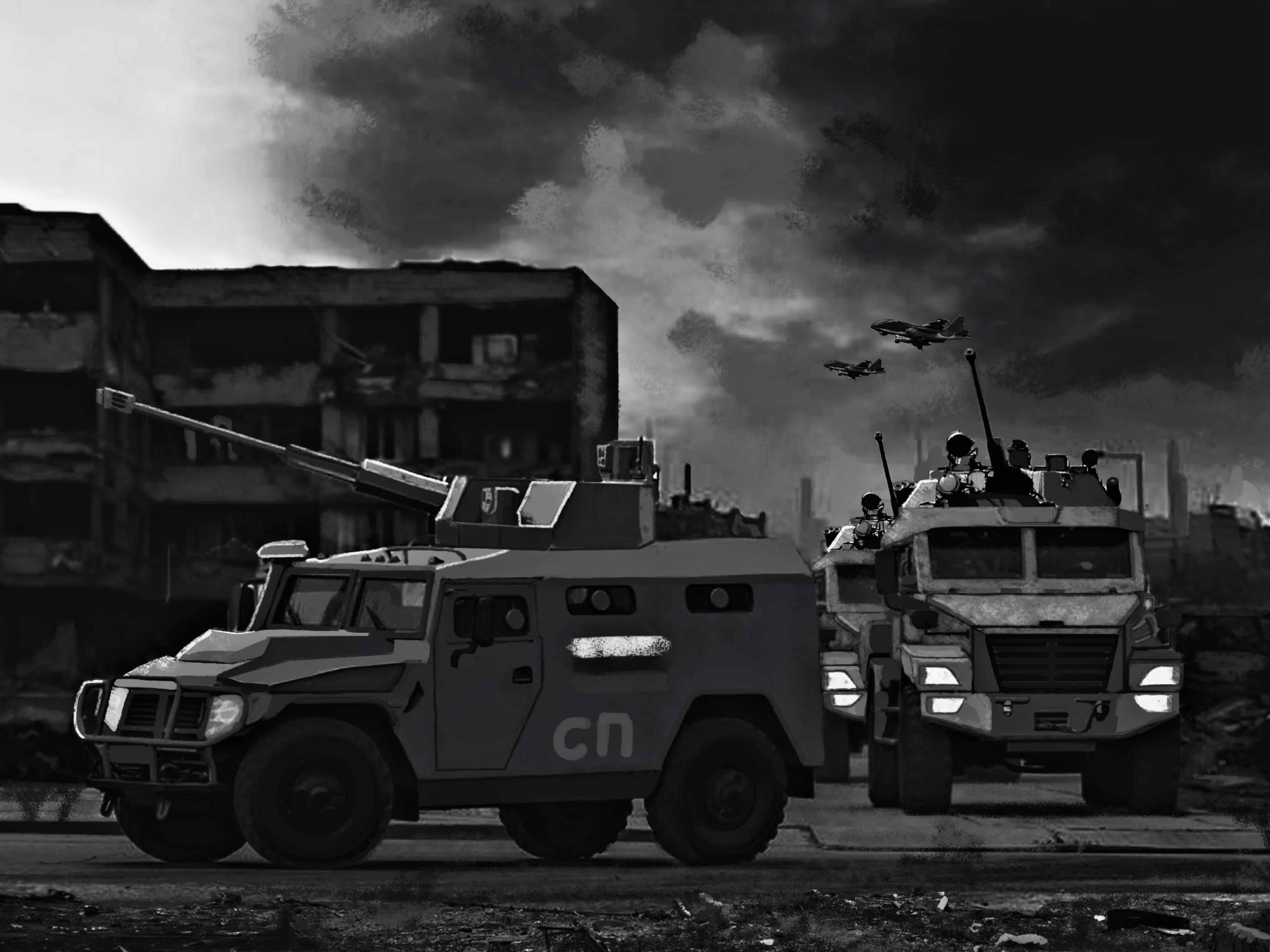 Steel Tide: Advance at Dusk"