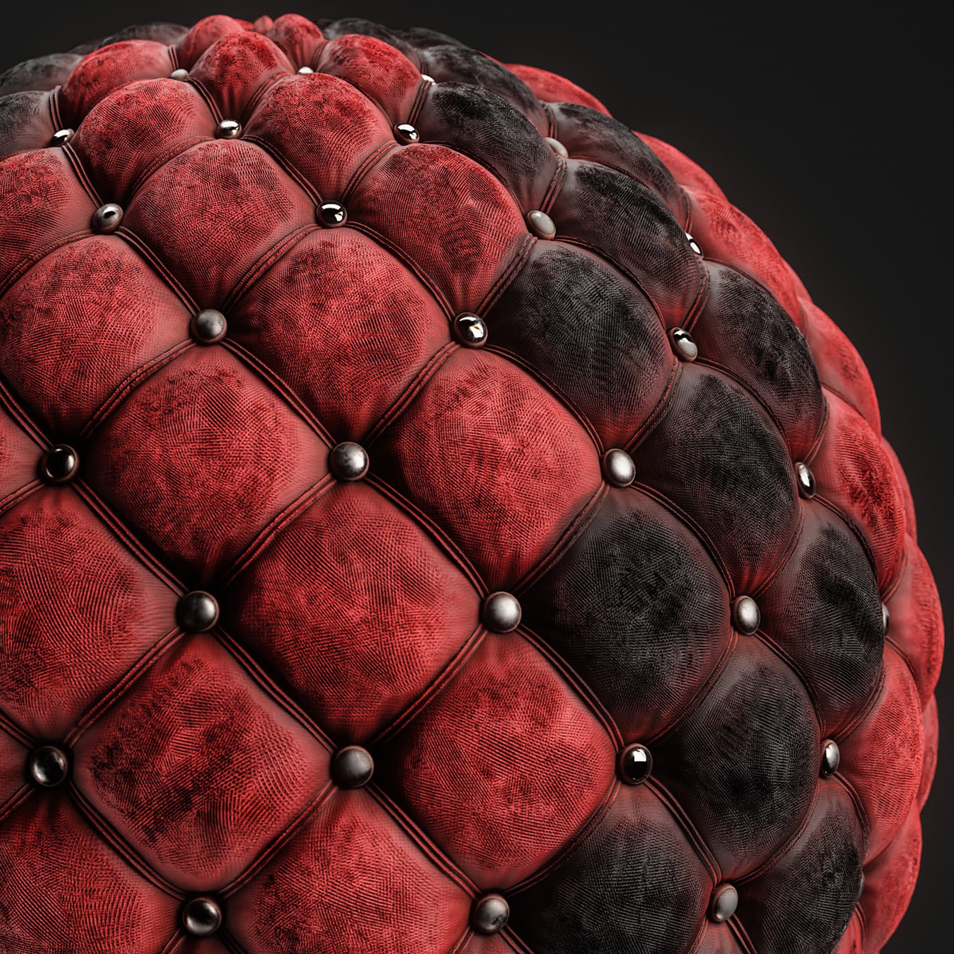 Chesterfield Tufted Leather