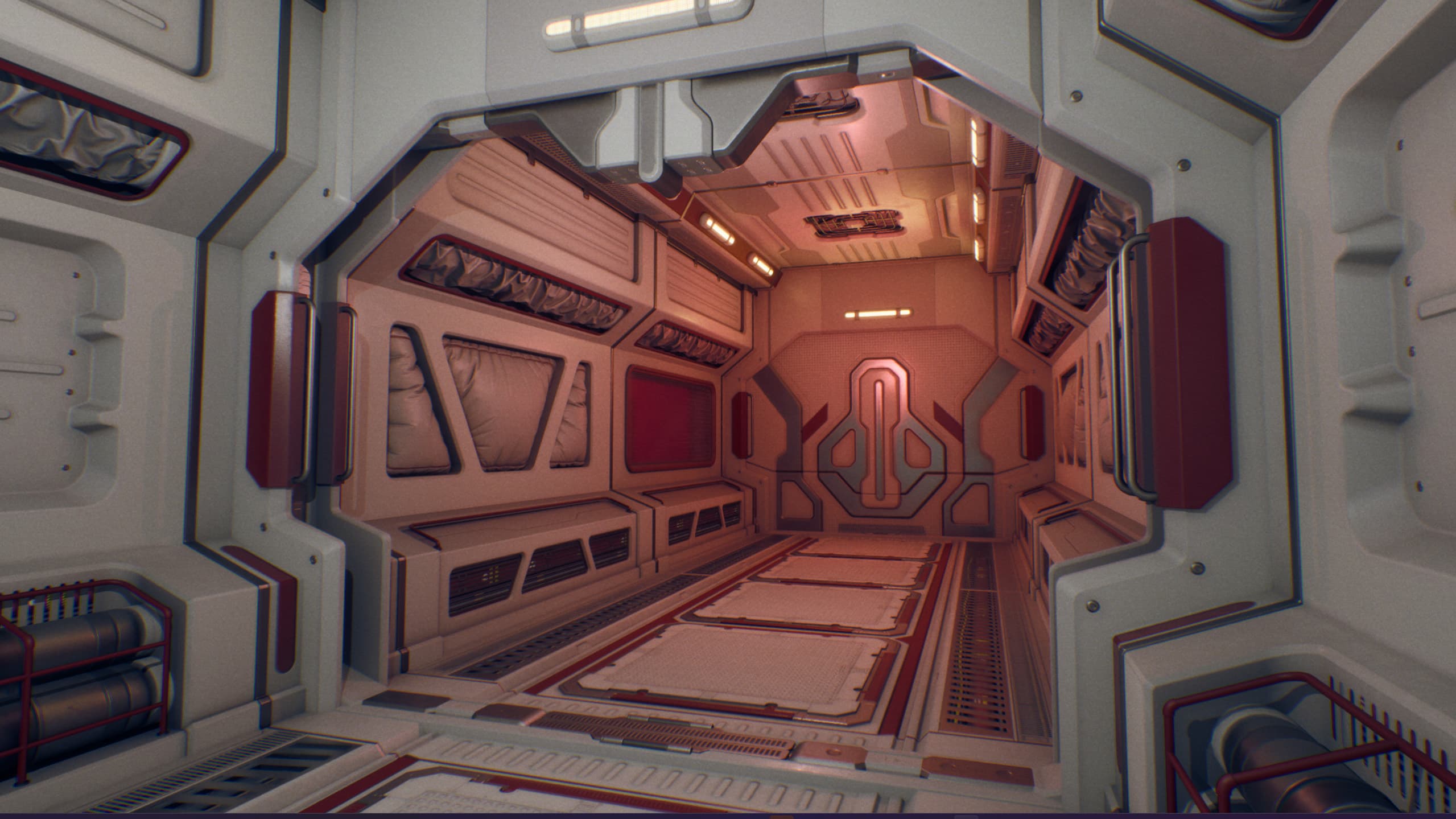 Sci-Fi Hallway