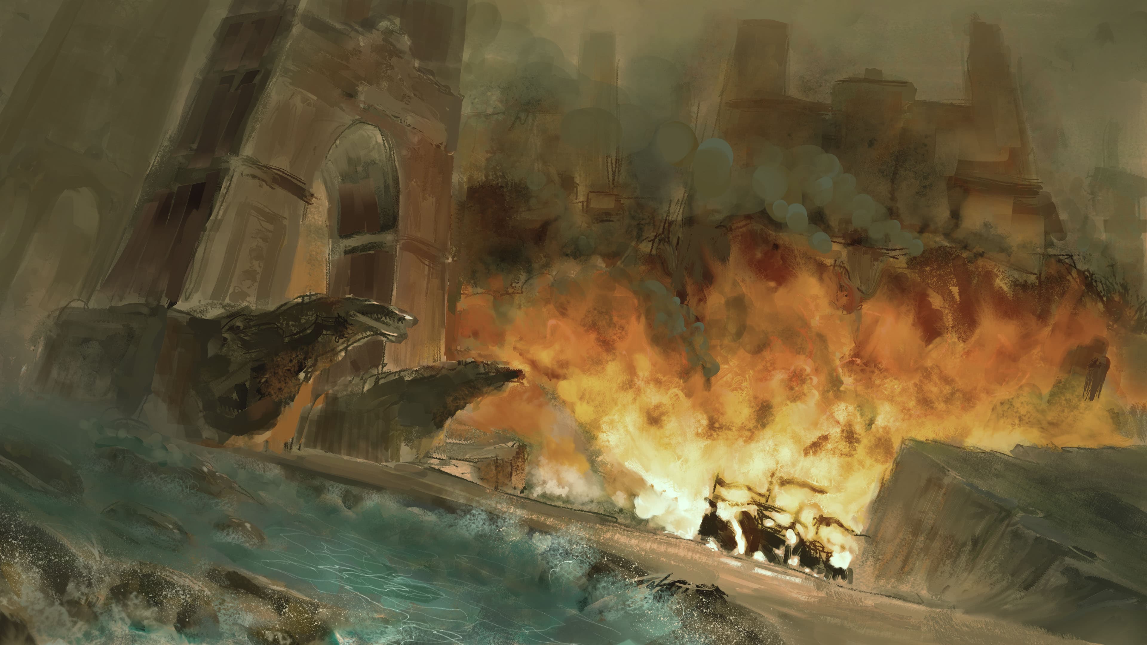 Ashes of the Old Gods-Environment