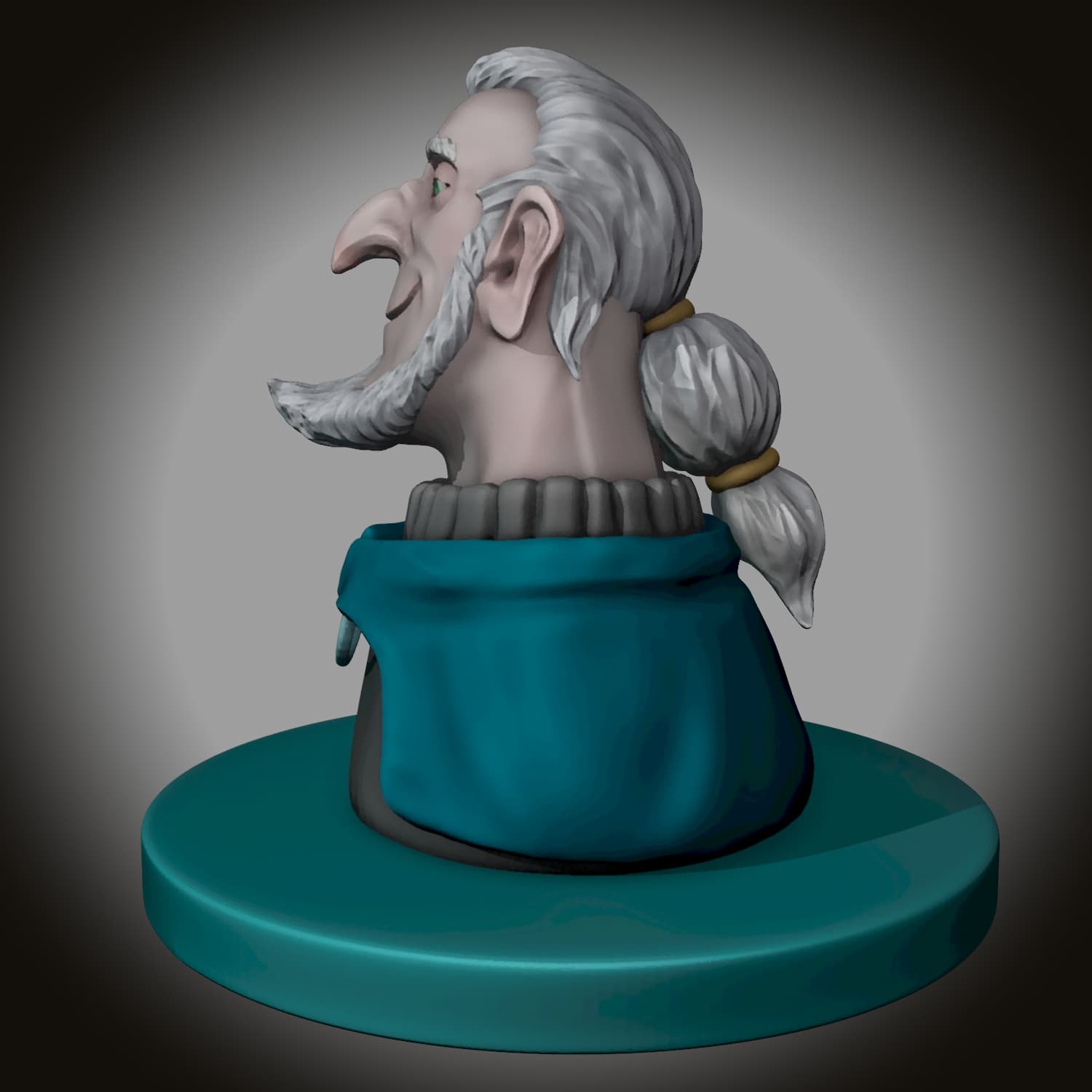 نیم‌تنه استاد سبک استایلاز