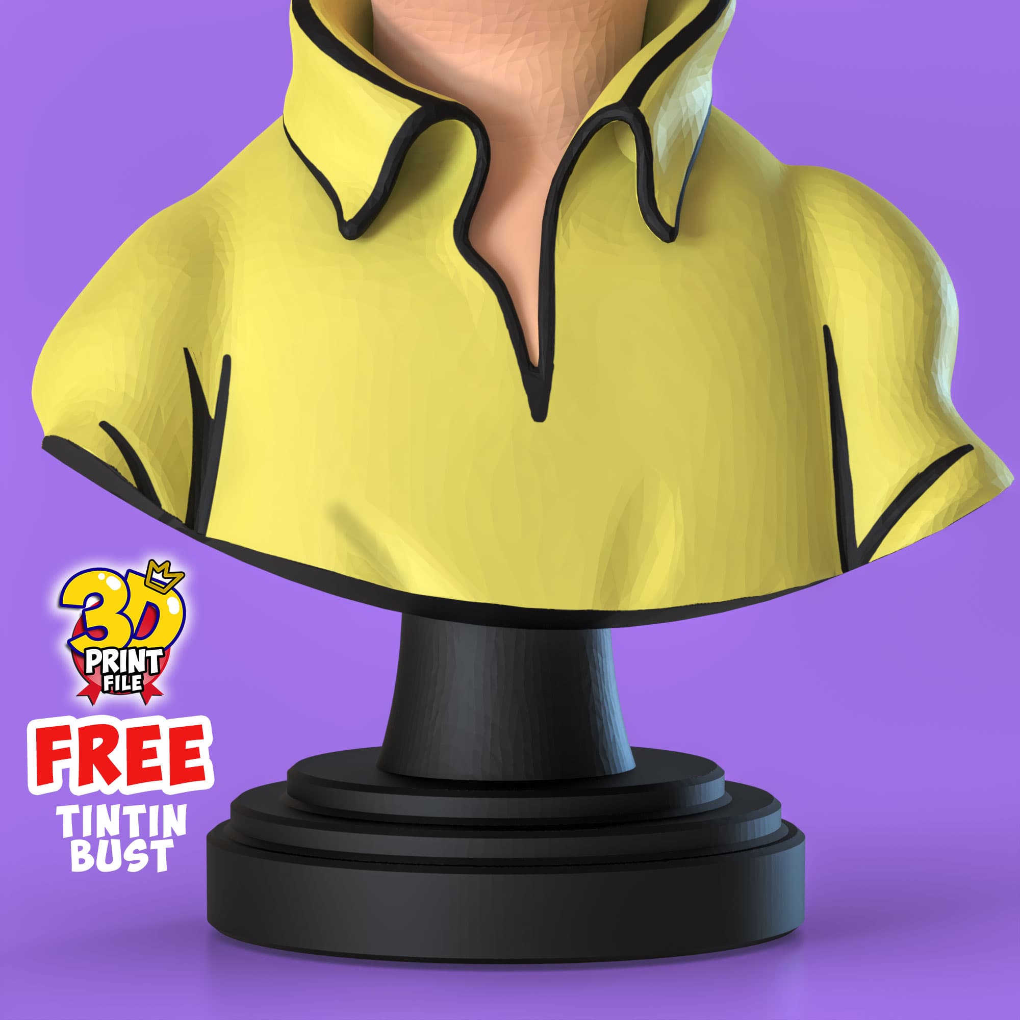 FREE TINTIN Bust