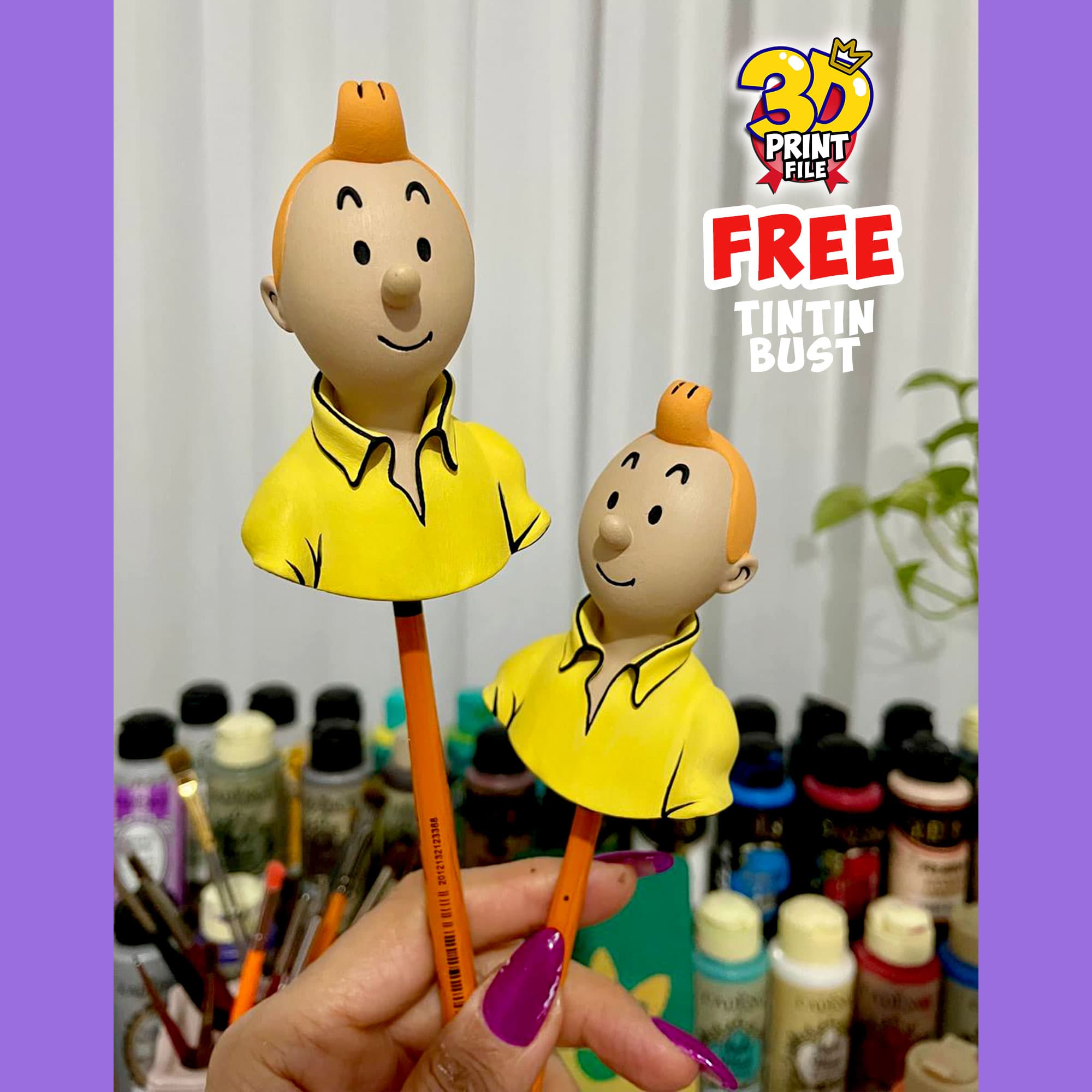 FREE TINTIN Bust