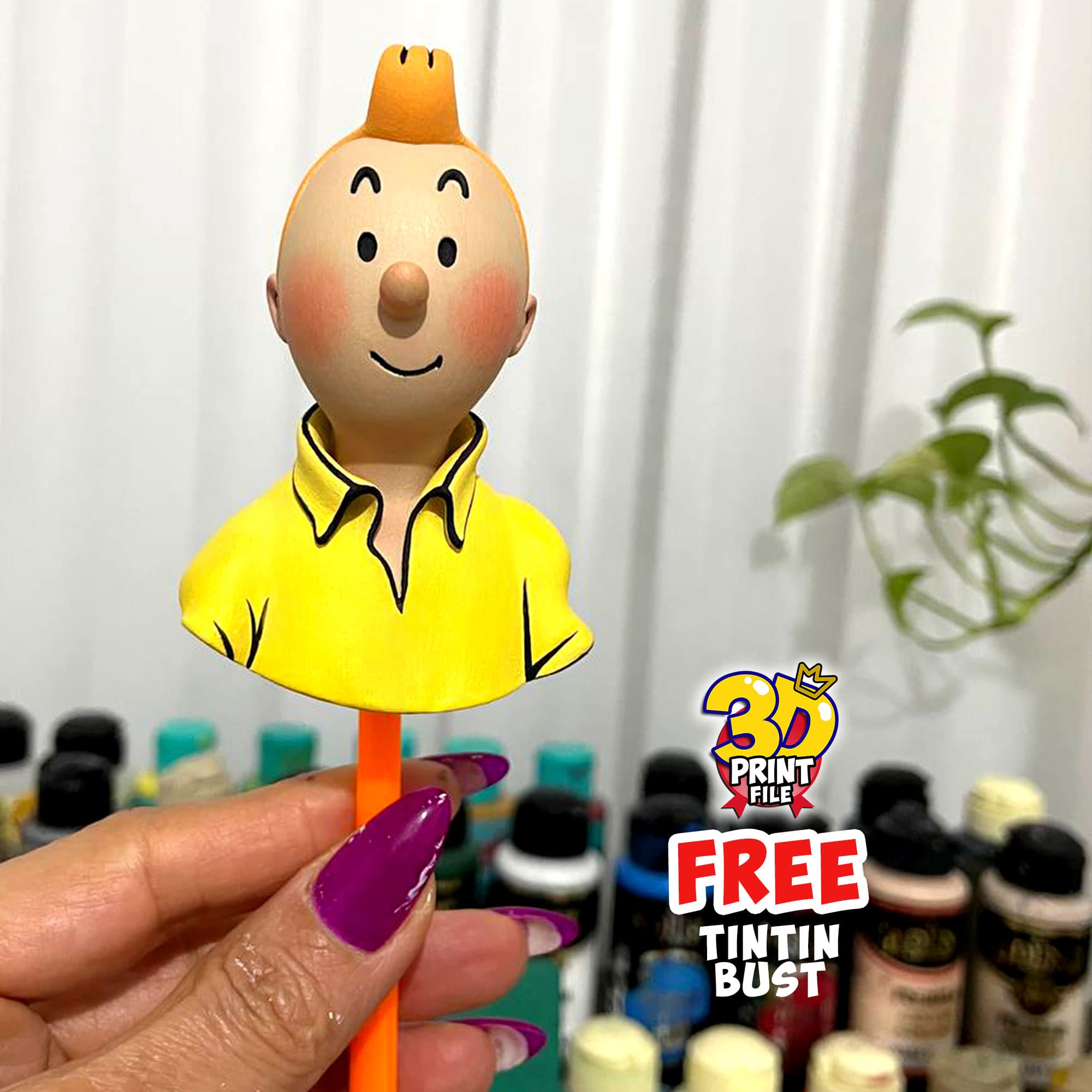 FREE TINTIN Bust