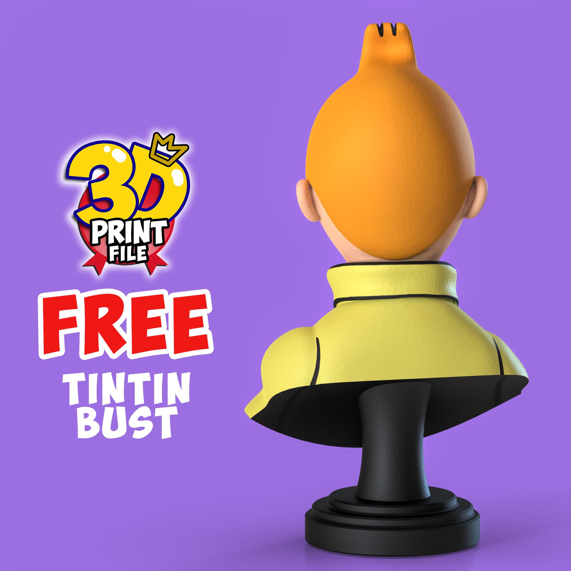 FREE TINTIN Bust