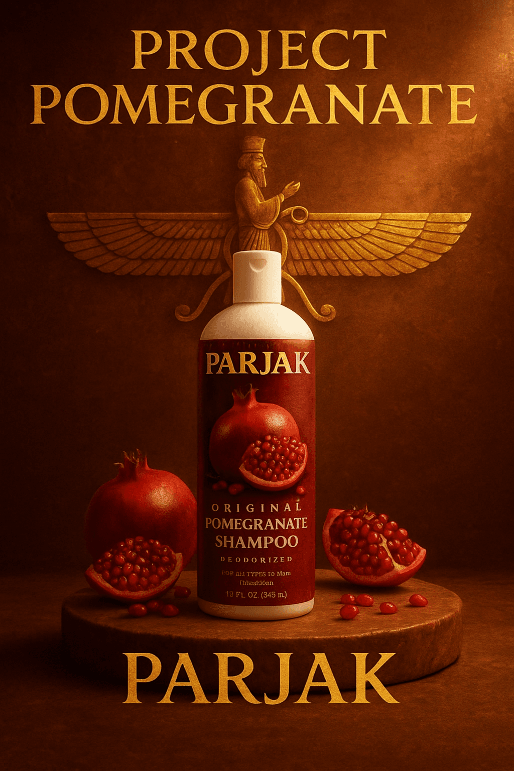 🛠️ روند تولید پروژه "شامپو روغن آرگان پرژک"