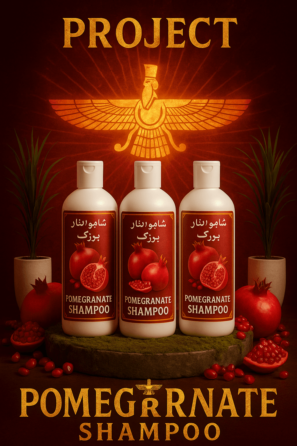 🛠️ روند تولید پروژه "شامپو روغن آرگان پرژک"