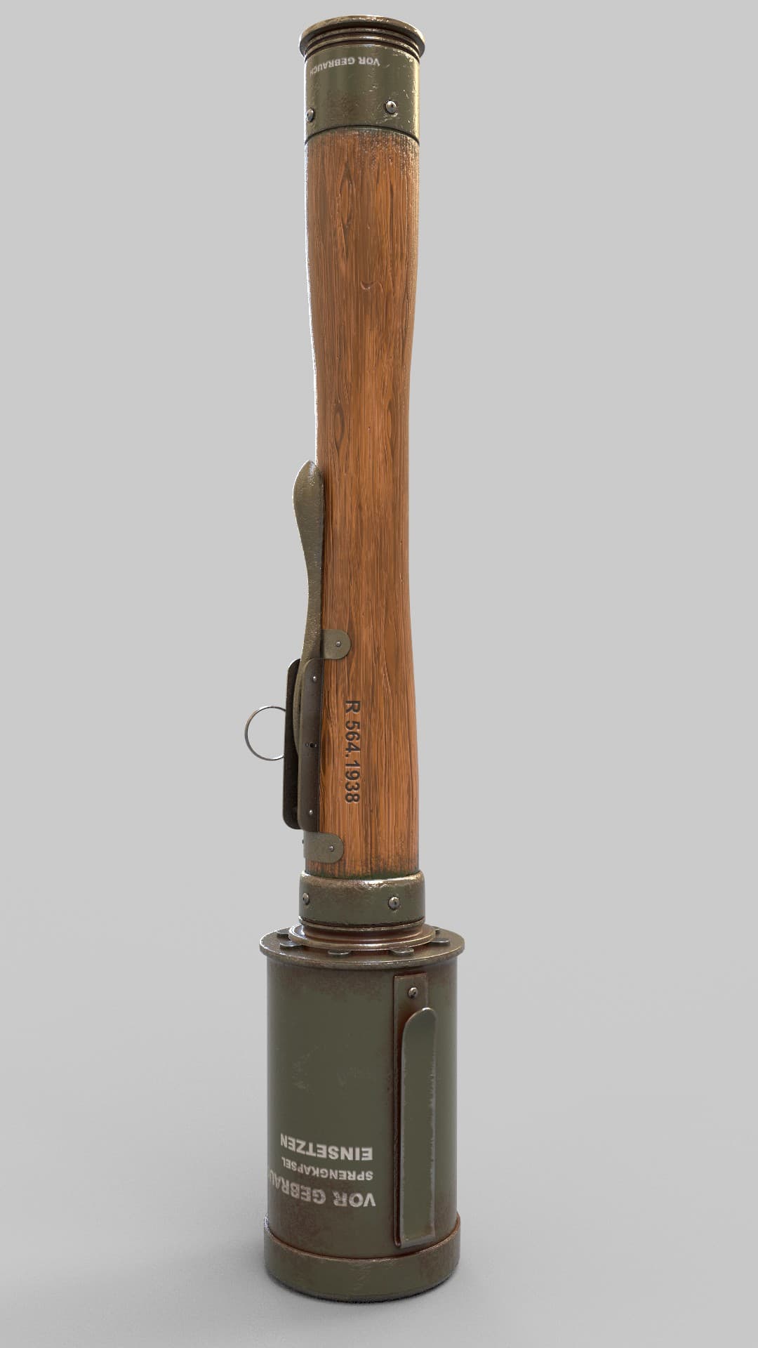 German Stick Grenade (Model 1939)