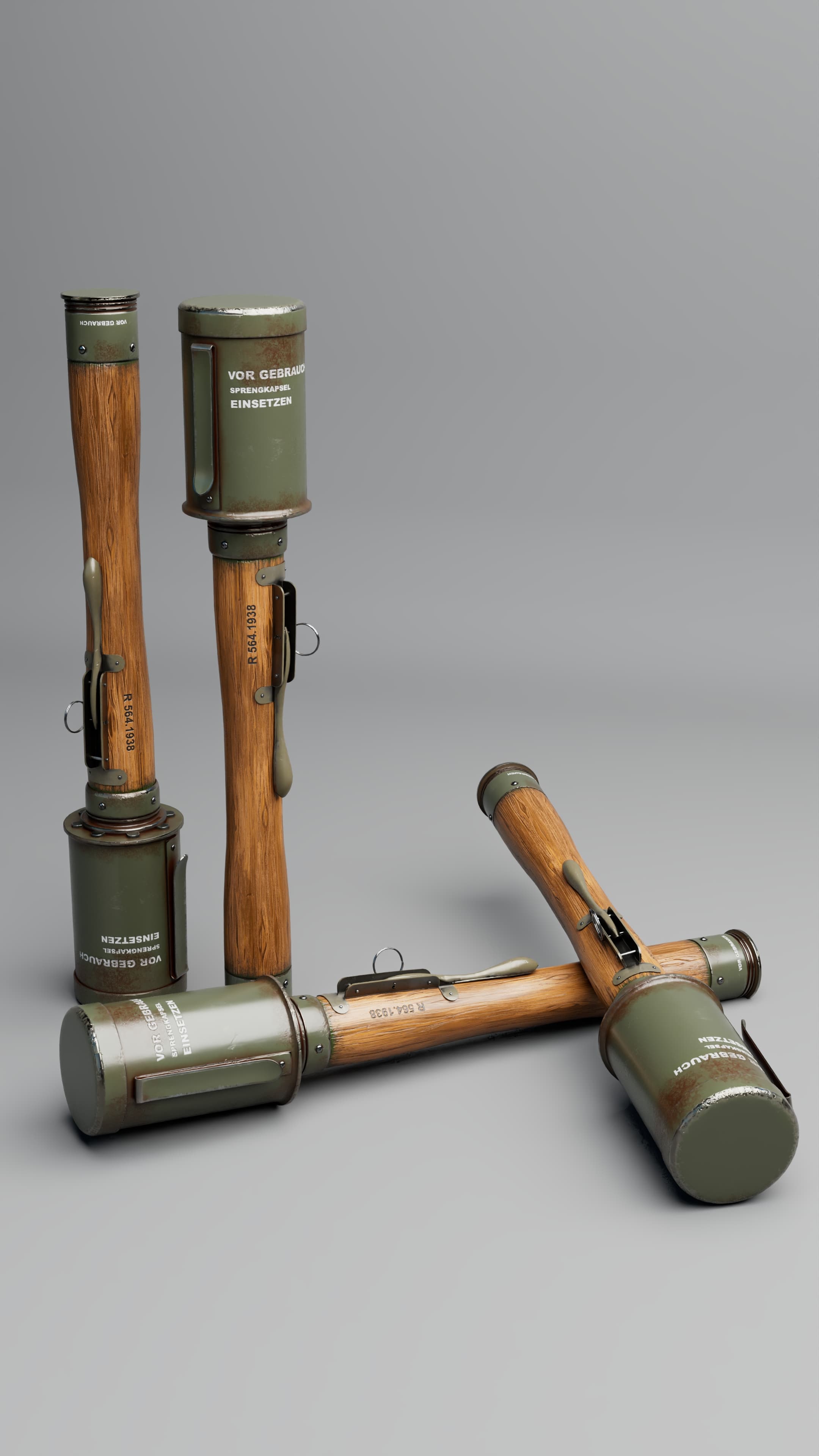 German Stick Grenade (Model 1939)