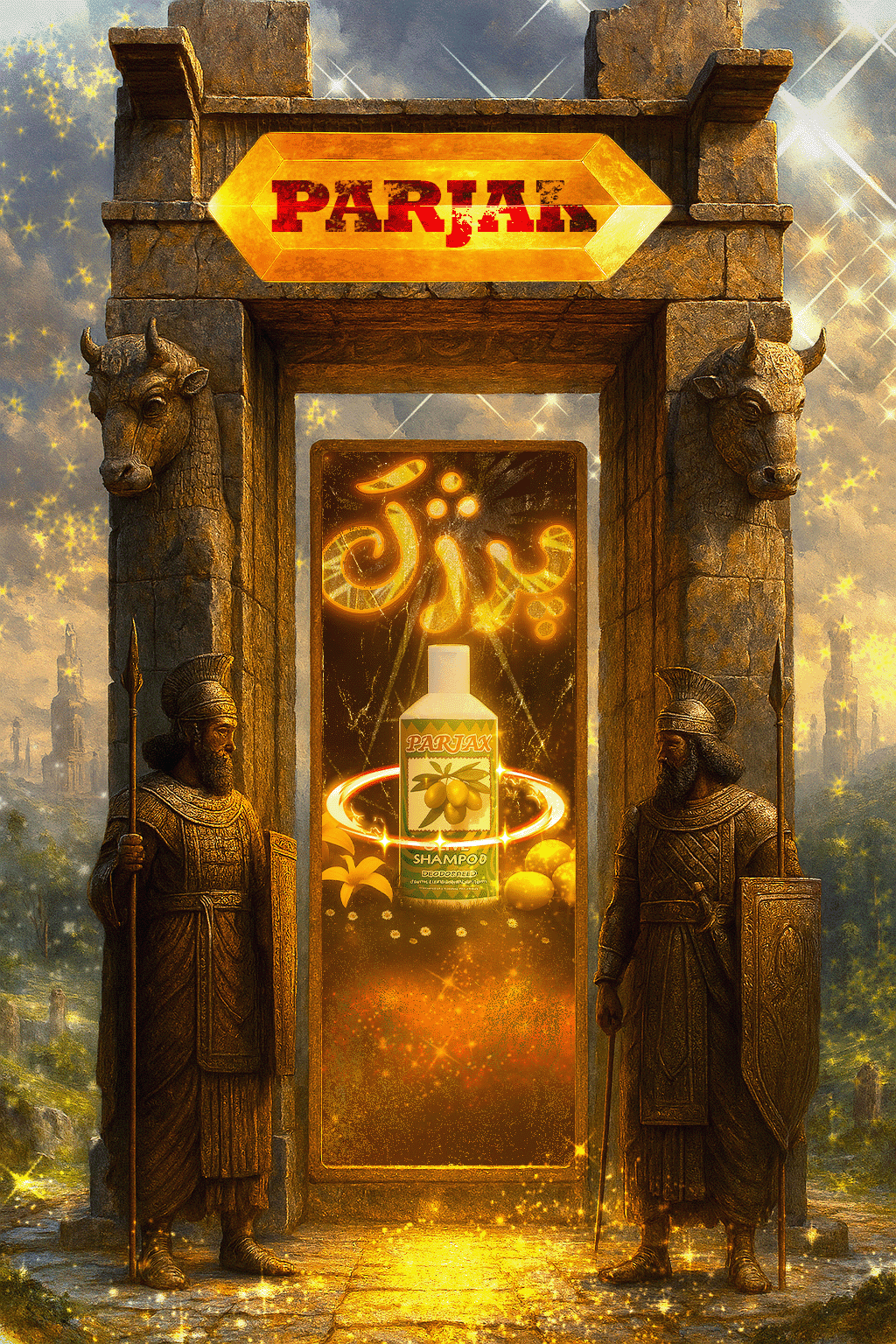 🛠️ روند تولید پروژه "شامپو روغن آرگان پرژک"