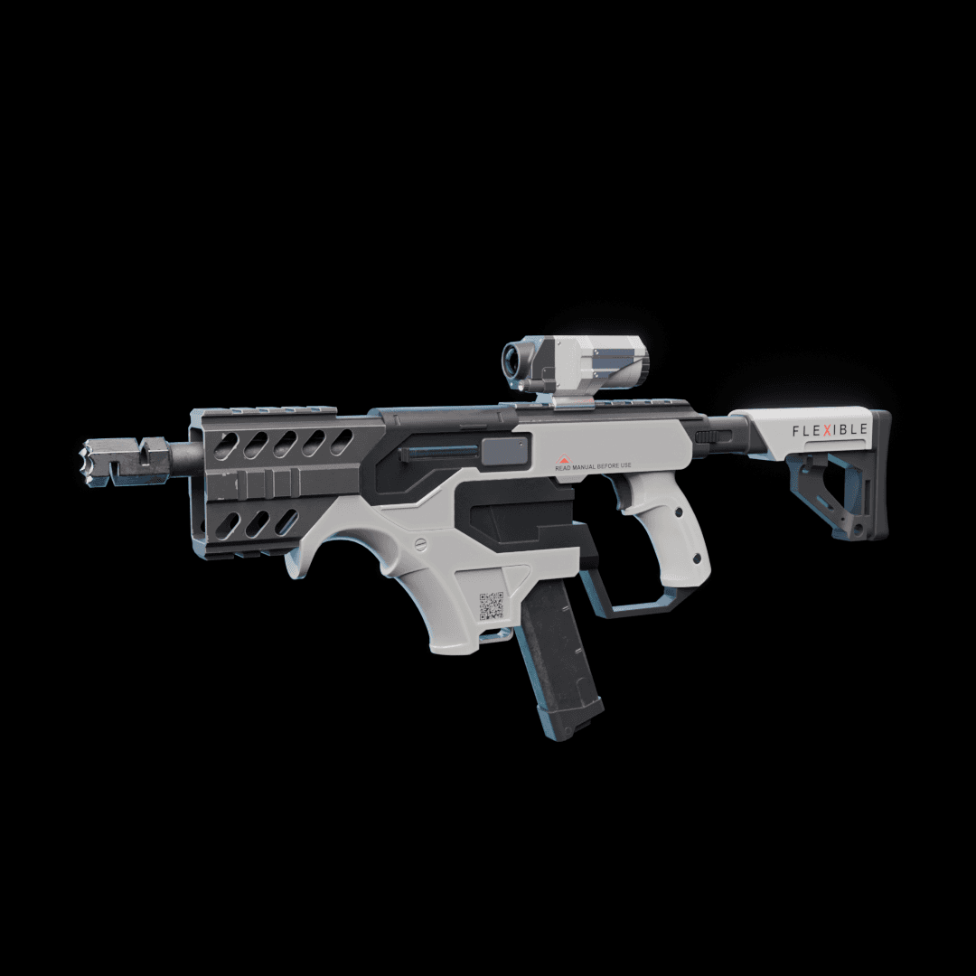 Sci-fi SMG Gun