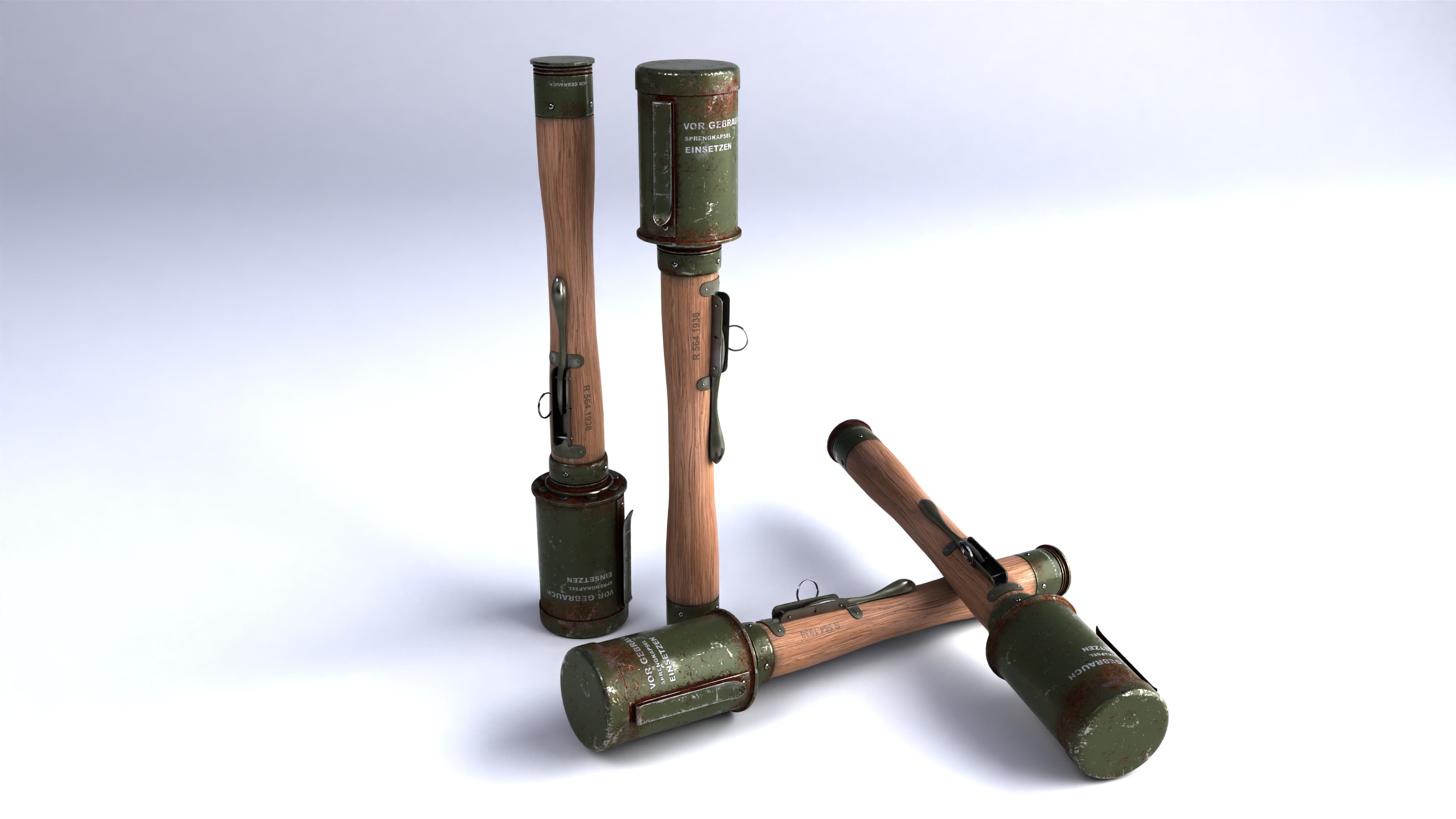 German Stick Grenade (Model 1939)