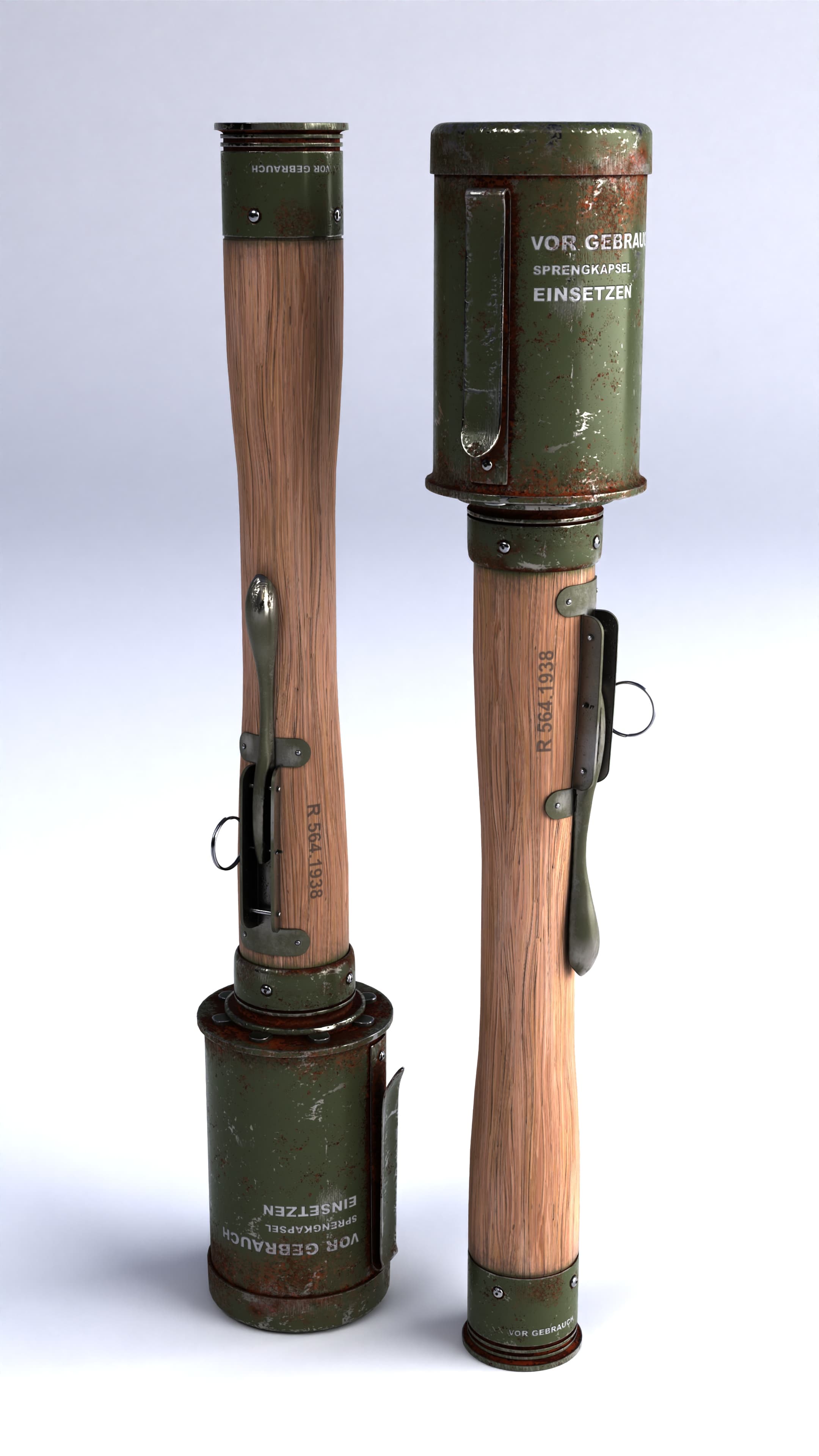 German Stick Grenade (Model 1939)