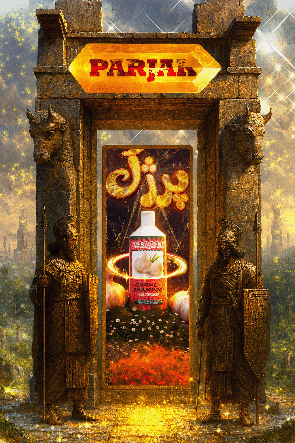 🛠️ روند تولید پروژه "شامپو روغن آرگان پرژک"