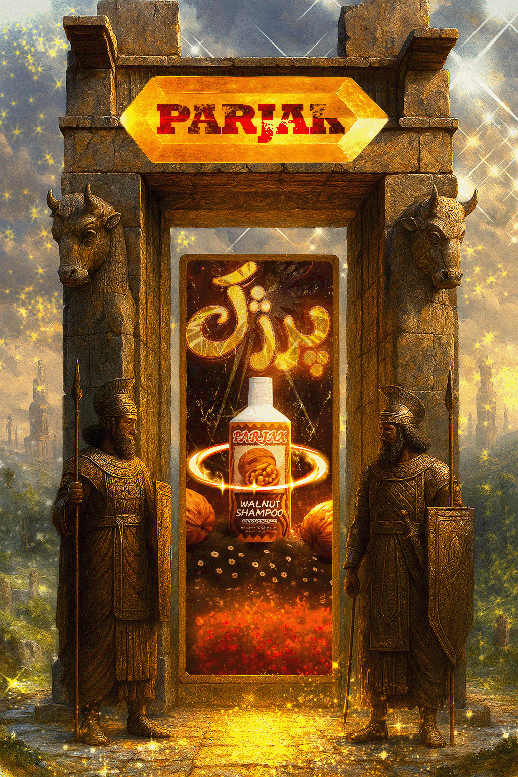 🛠️ روند تولید پروژه "شامپو روغن آرگان پرژک"