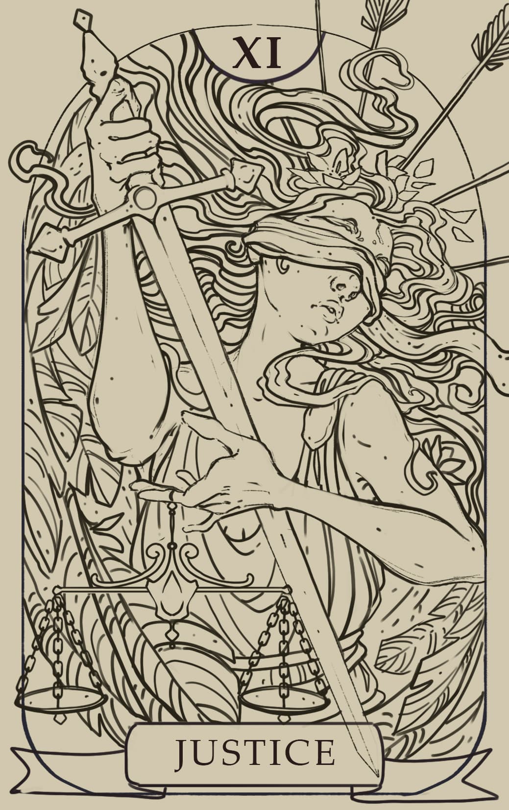 JUSTICE – The Eleventh Arcana ⚖️