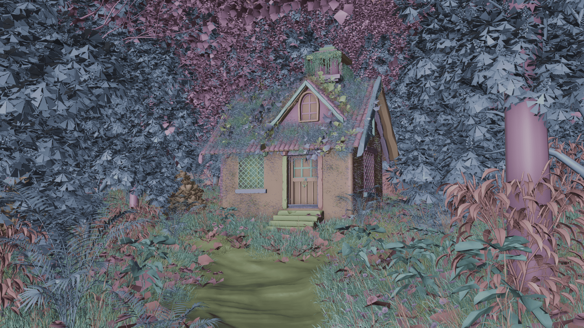 کلبه گمشده در جنگل