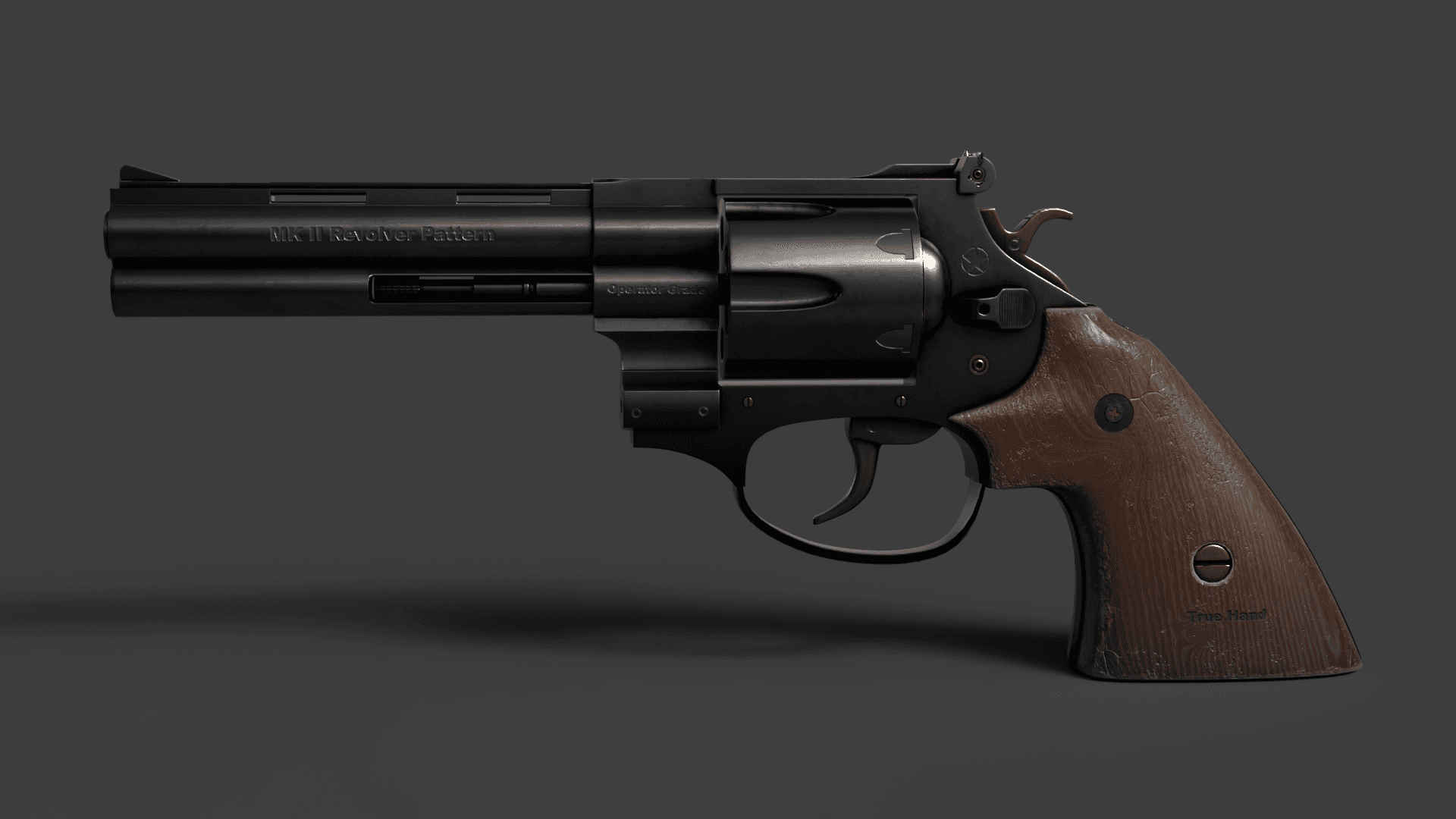 رولور MK II – مدل‌سازی، یووی، تکسچر، رندر