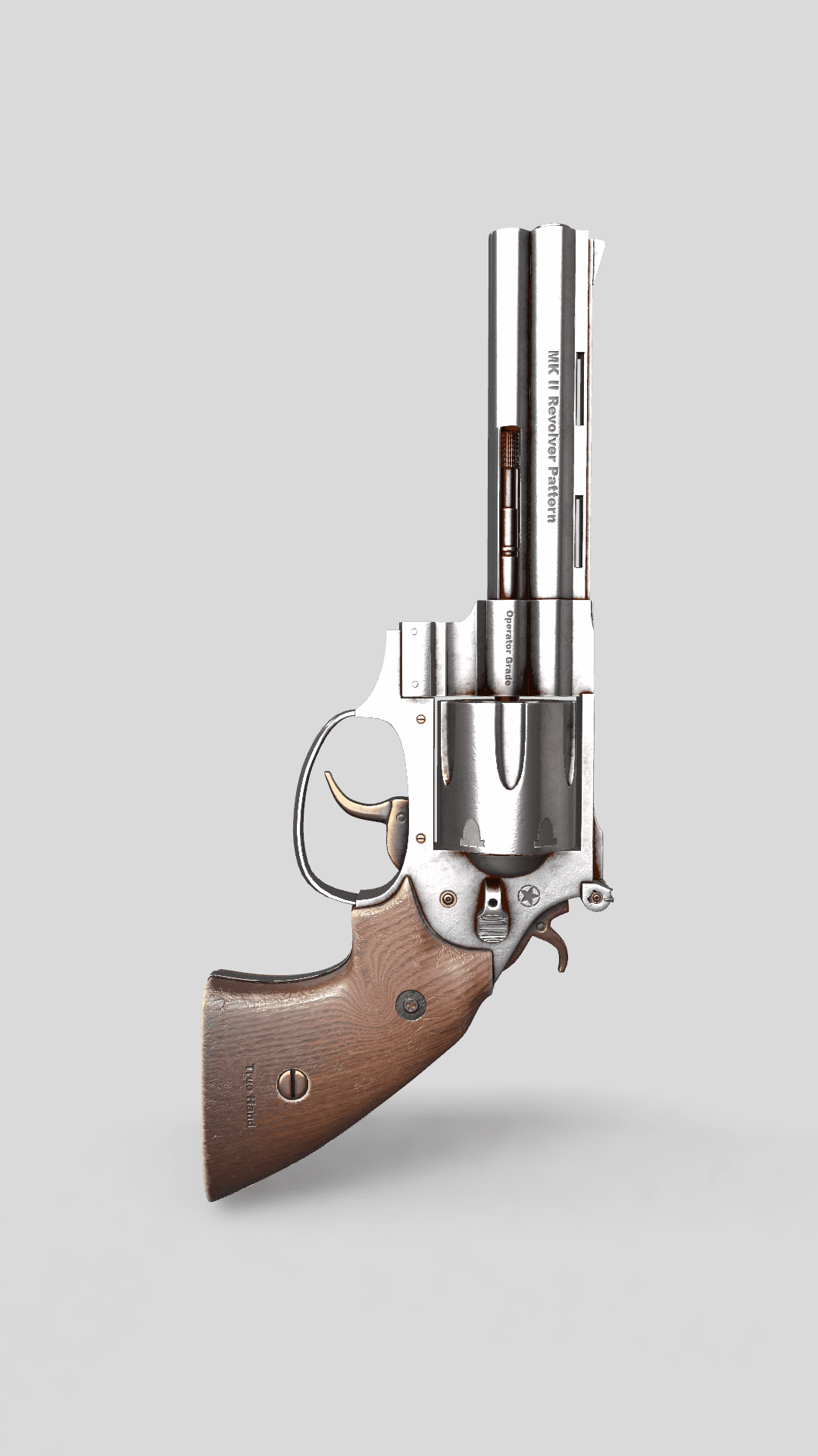 رولور MK II – مدل‌سازی، یووی، تکسچر، رندر