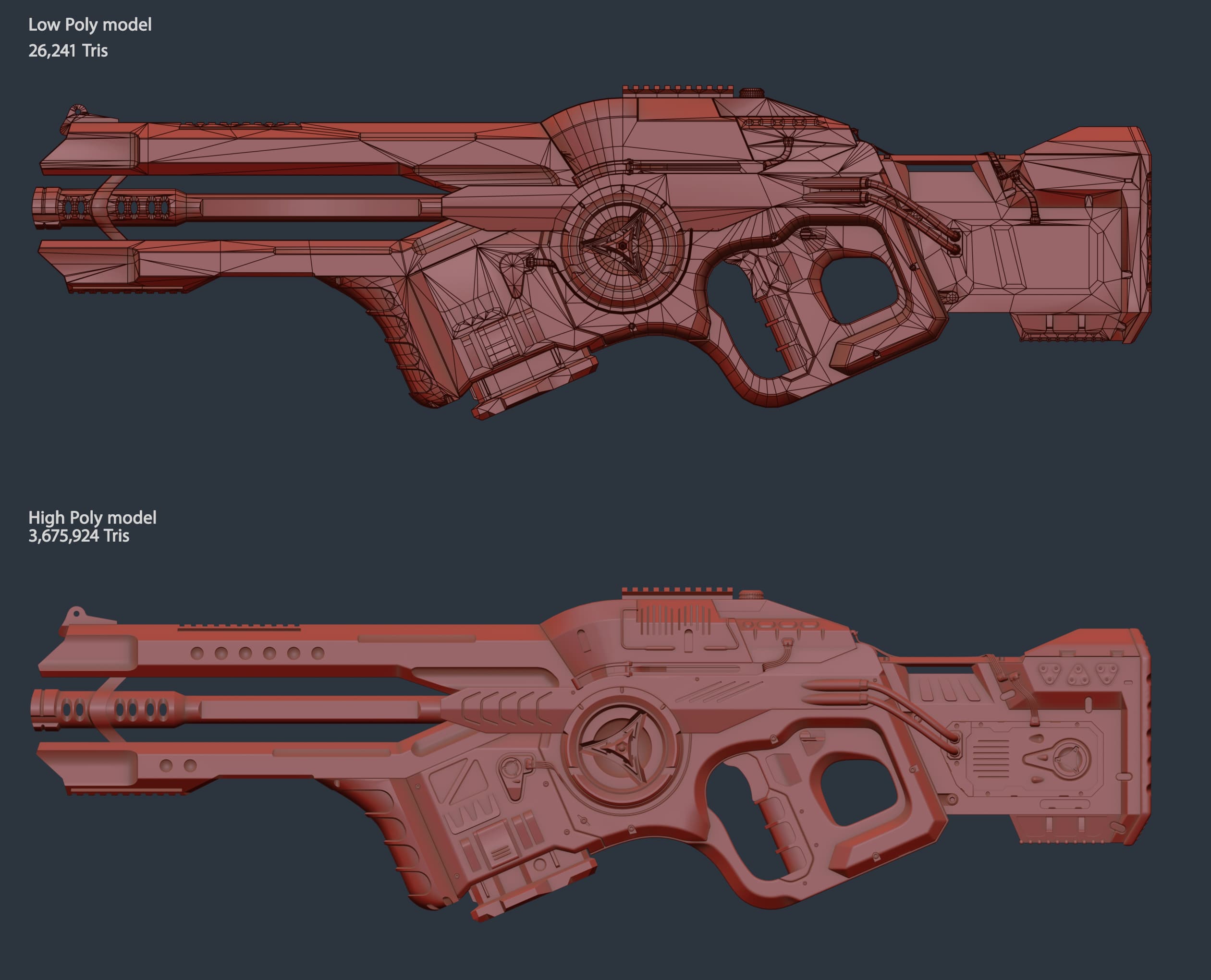 SciFi Plasma Rifle- V1