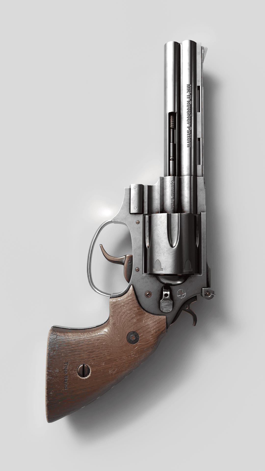 رولور MK II – مدل‌سازی، یووی، تکسچر، رندر