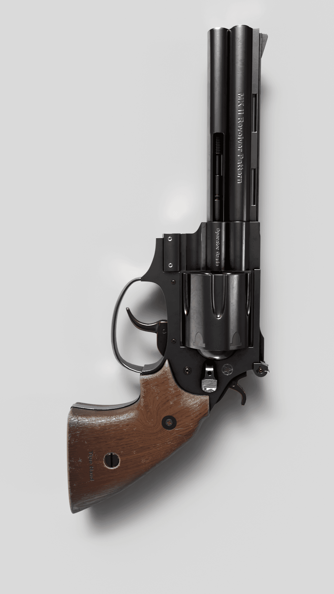 رولور MK II – مدل‌سازی، یووی، تکسچر، رندر