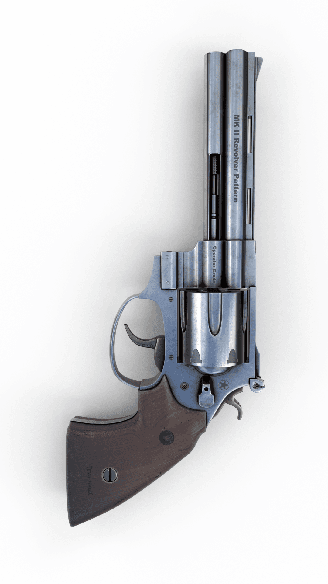 رولور MK II – مدل‌سازی، یووی، تکسچر، رندر