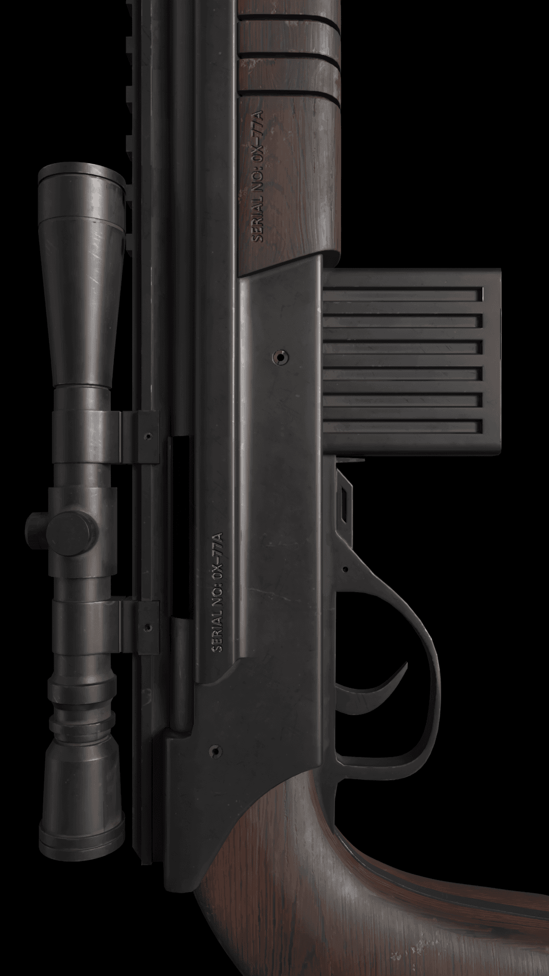 شاتگان تاکتیکال قدرتمند با دوربین و تیغه جلو (3D Weapon)