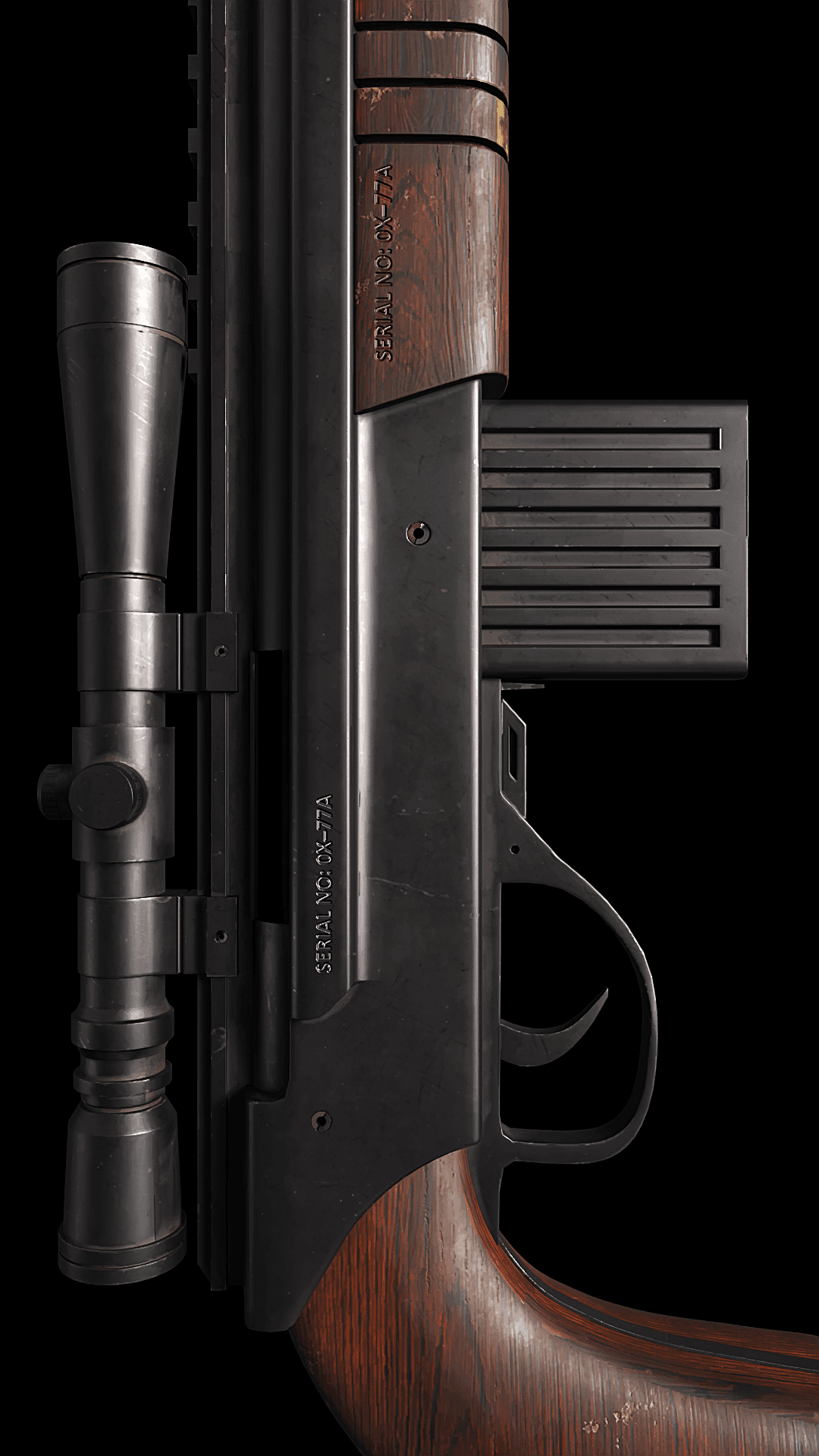 شاتگان تاکتیکال قدرتمند با دوربین و تیغه جلو (3D Weapon)