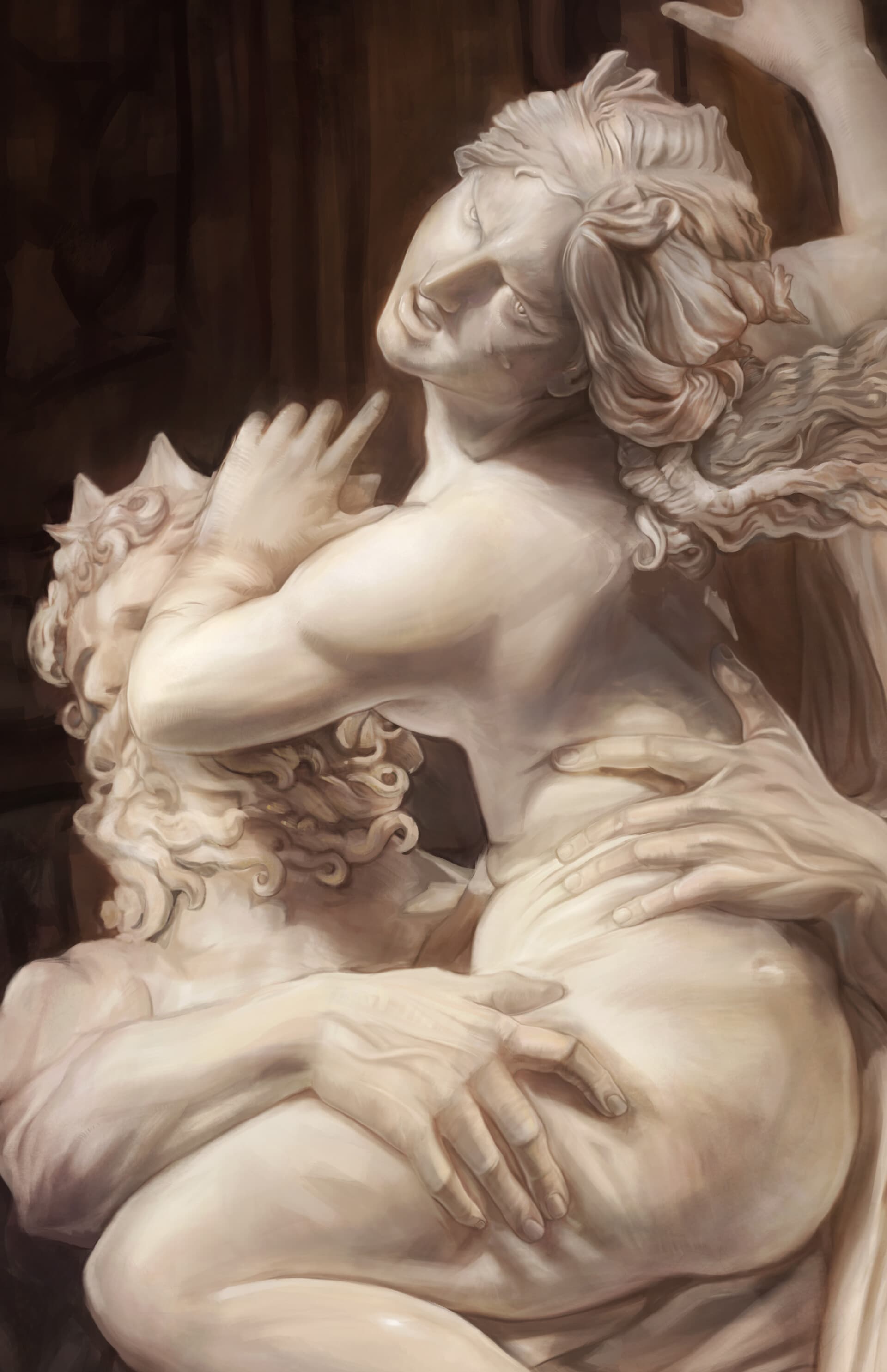 Master study of The Abduction of Proserpina