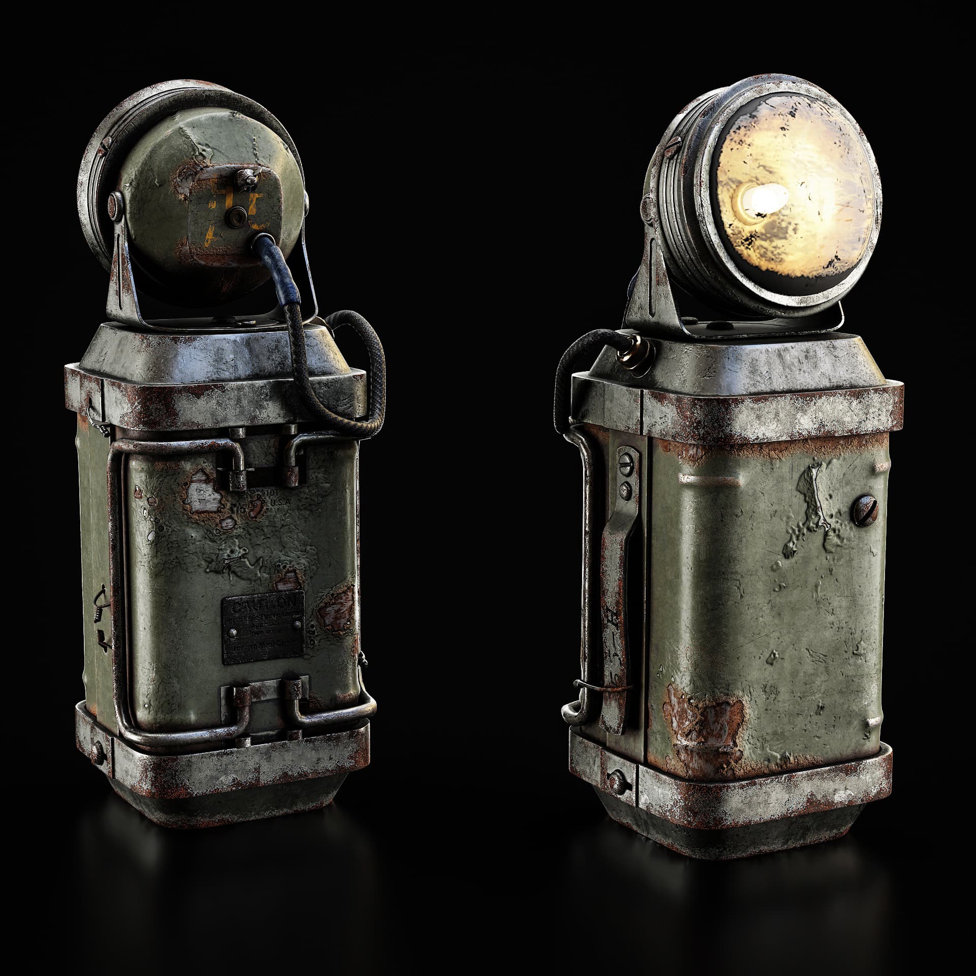 Old Mining Lantern